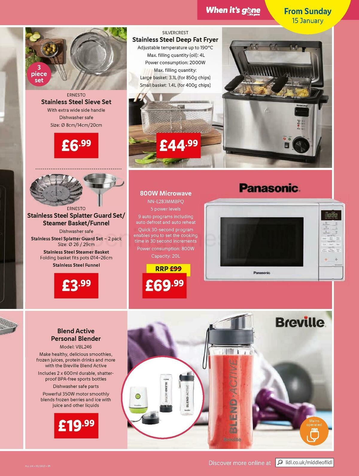 LIDL Offers from 12 January