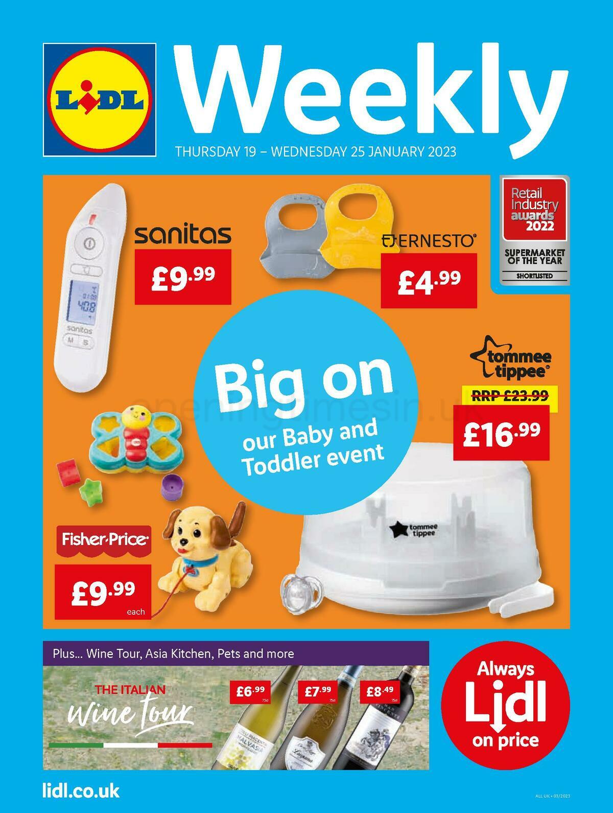 LIDL Offers from 19 January