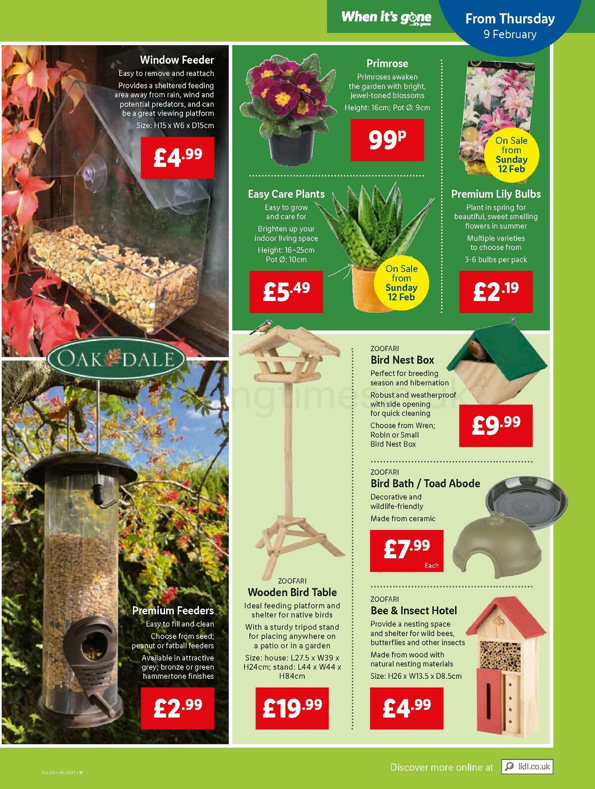 LIDL Offers from 9 February