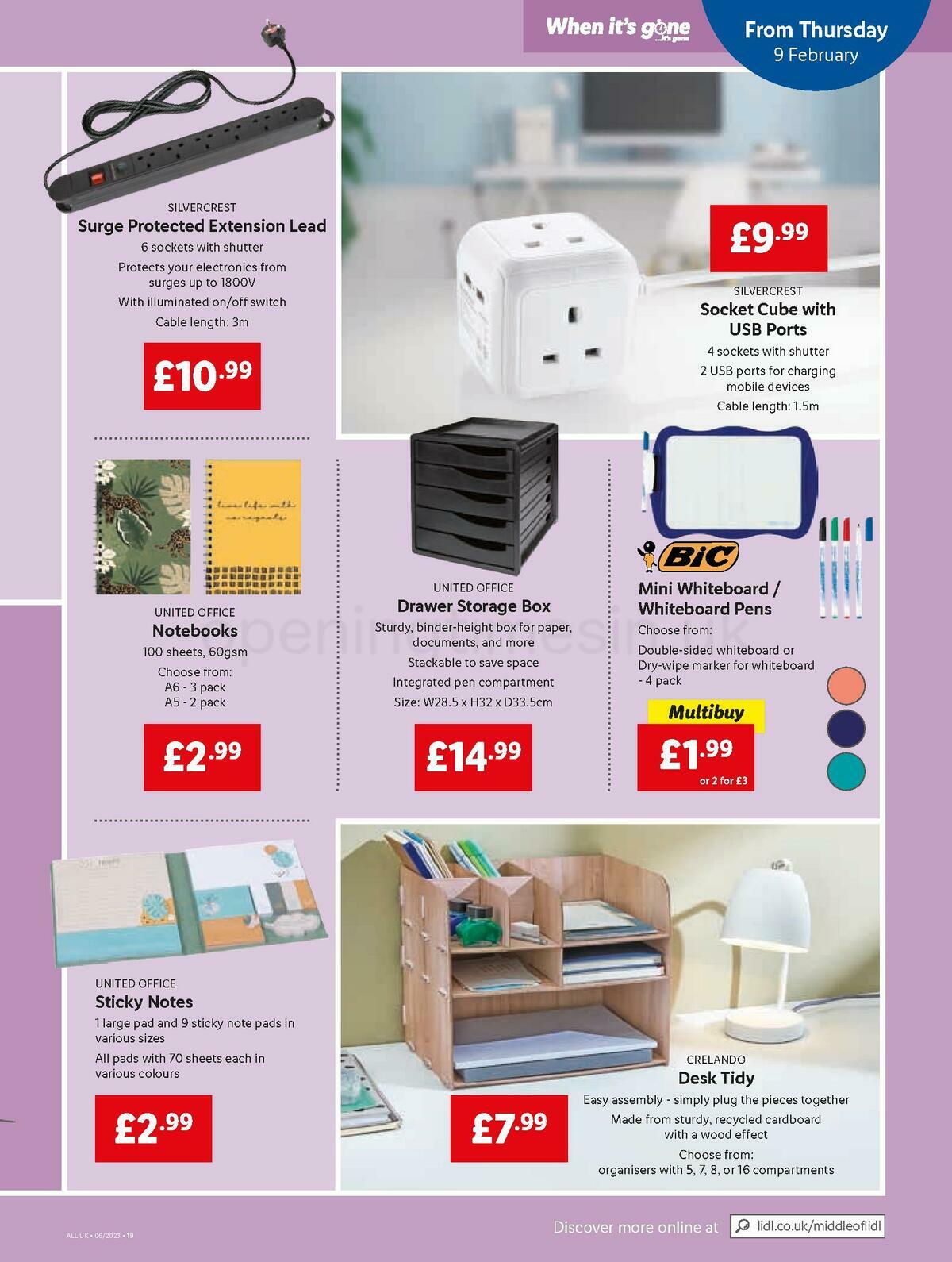 LIDL Offers from 9 February