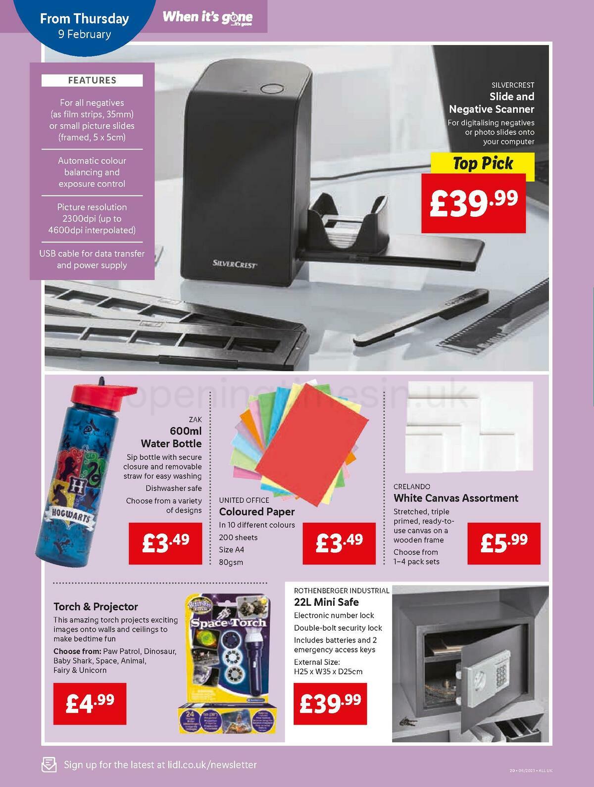 LIDL Offers from 9 February