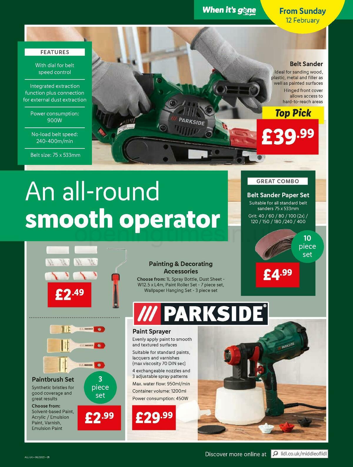 LIDL Offers from 9 February