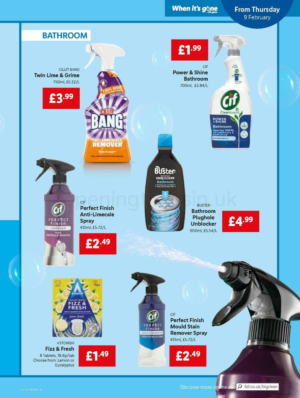 LIDL Offers from 9 February