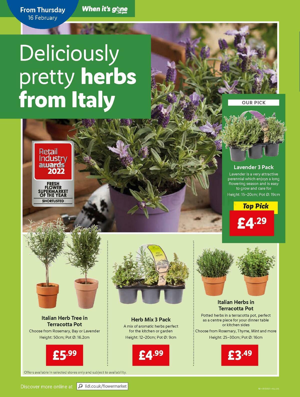 LIDL Offers from 16 February