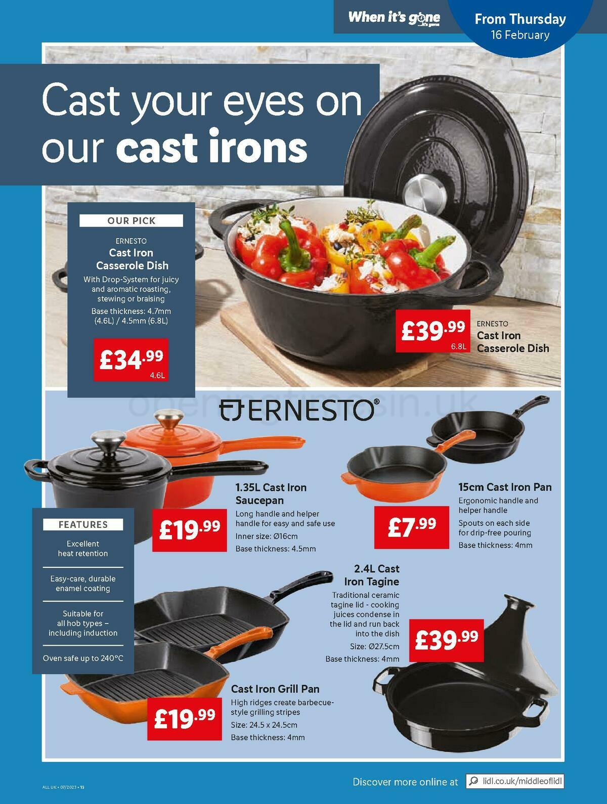 LIDL Offers from 16 February
