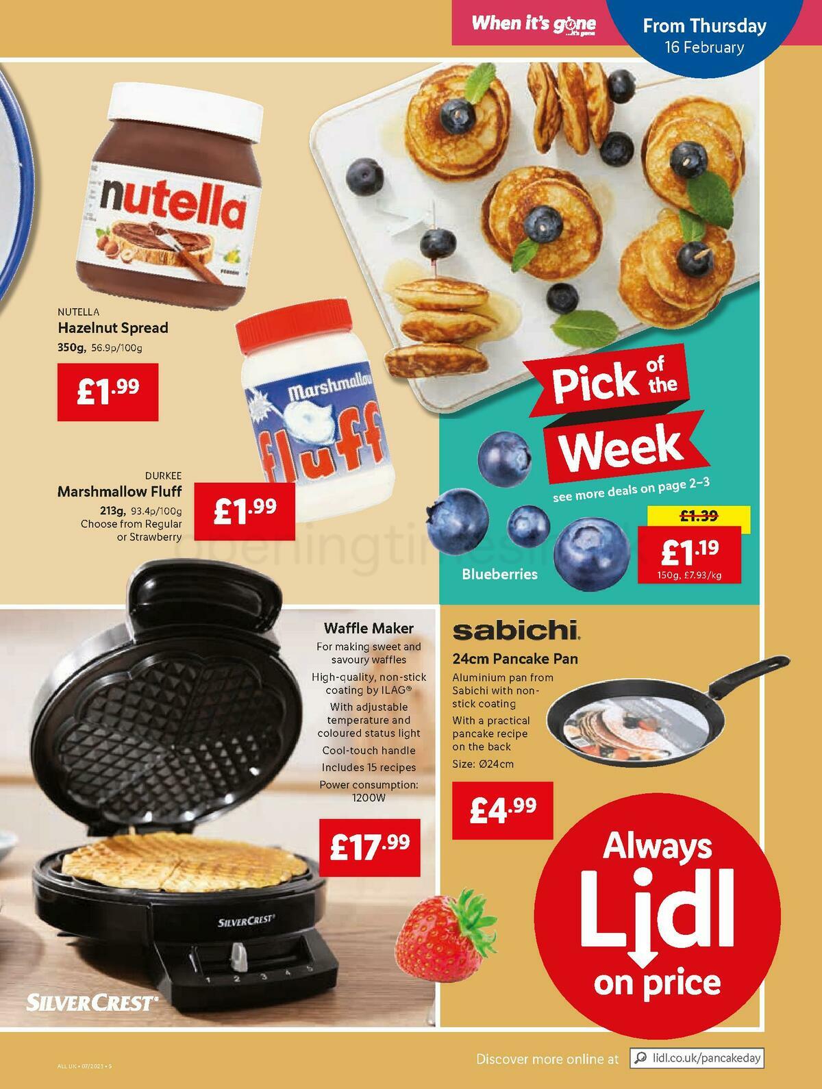 LIDL Offers from 16 February