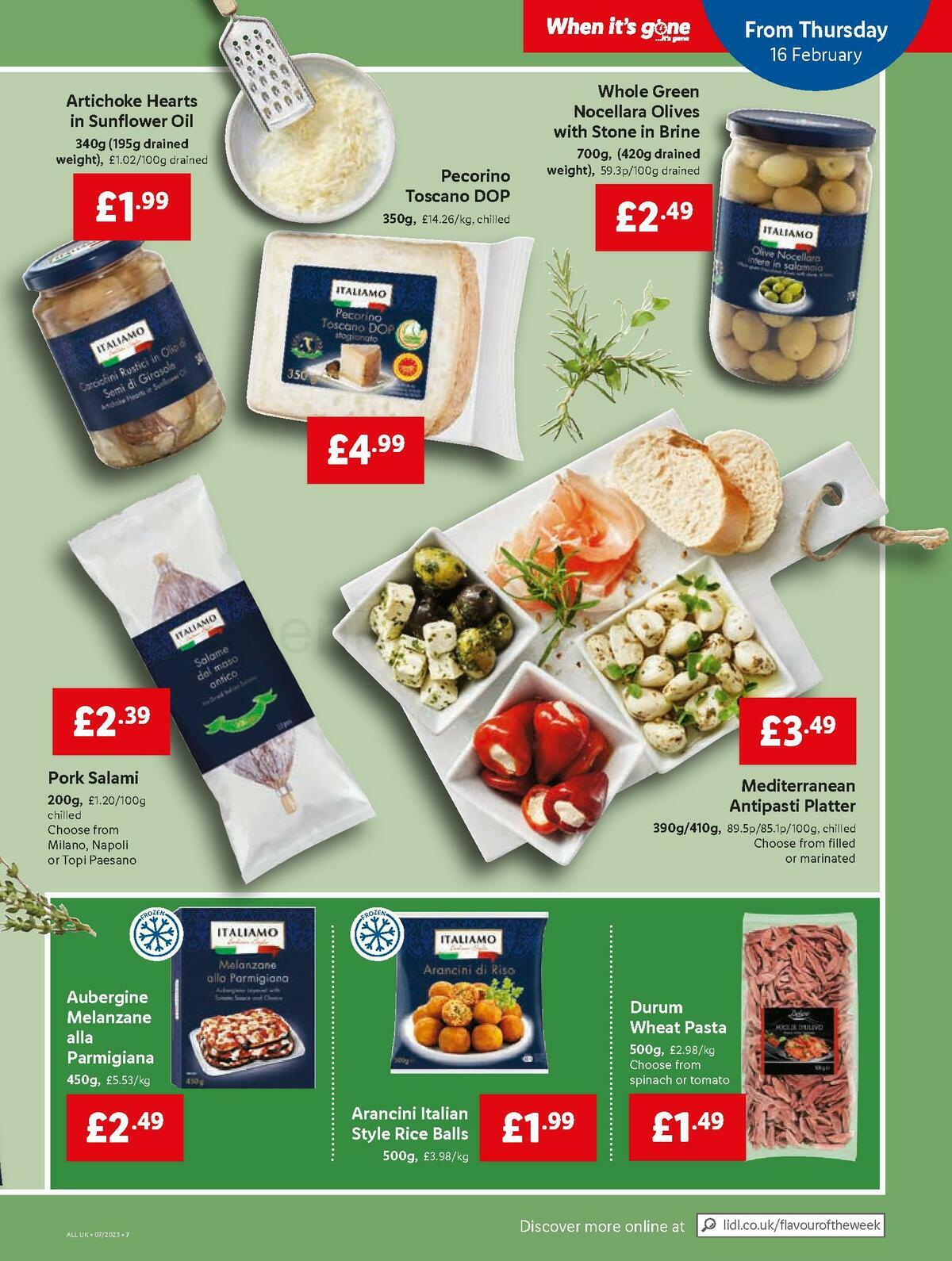 LIDL Offers from 16 February