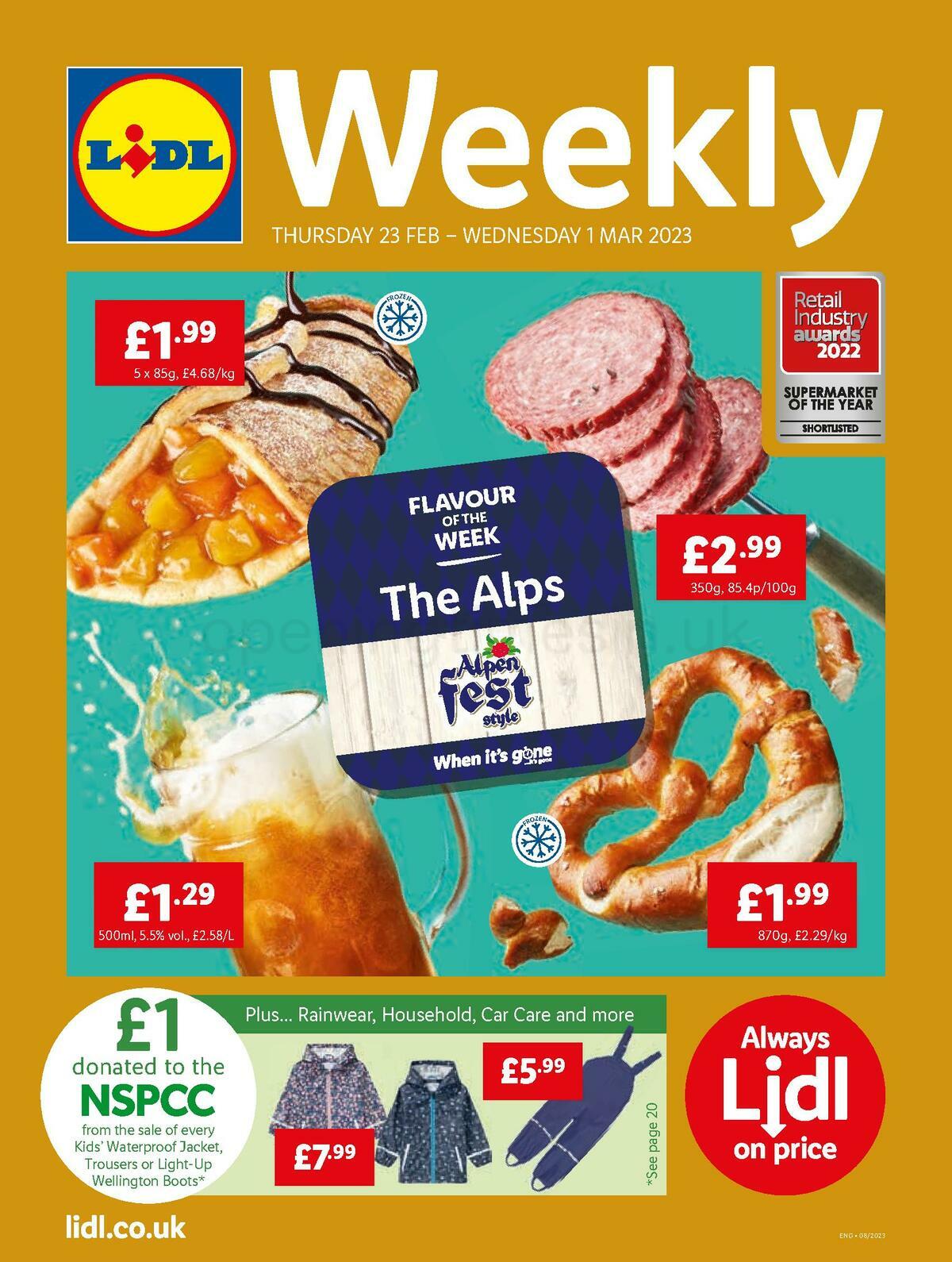 LIDL Offers from 23 February