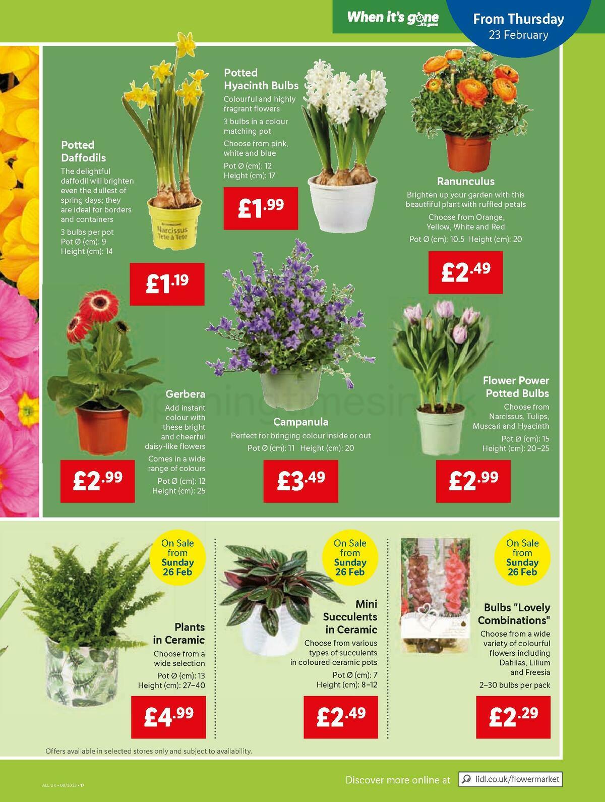 LIDL Offers from 23 February