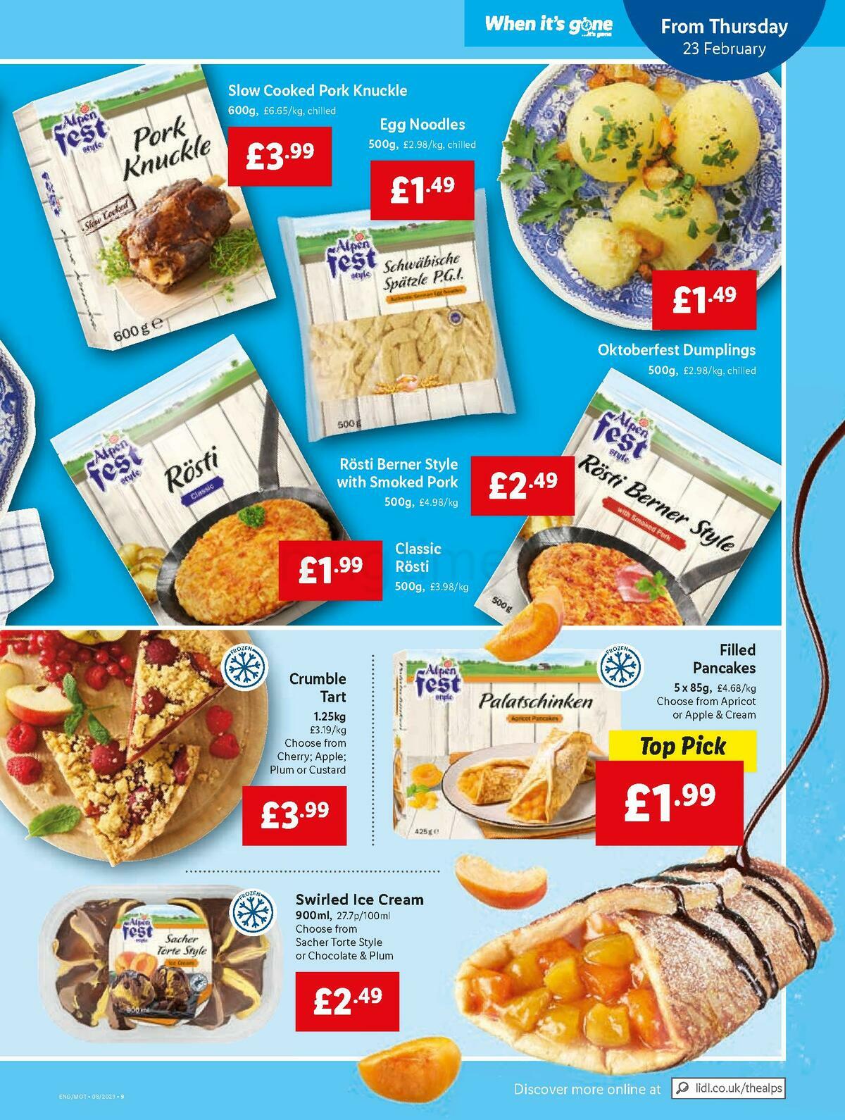 LIDL Offers from 23 February