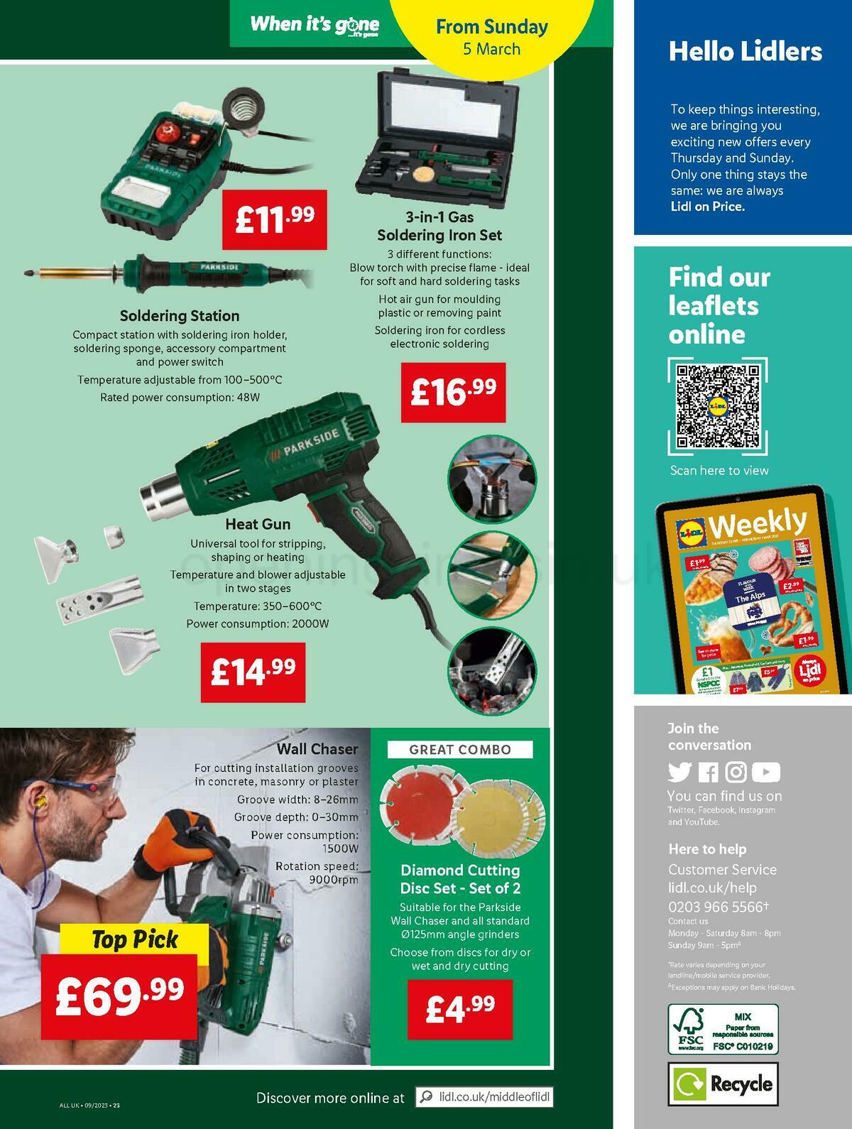 LIDL Offers from 2 March