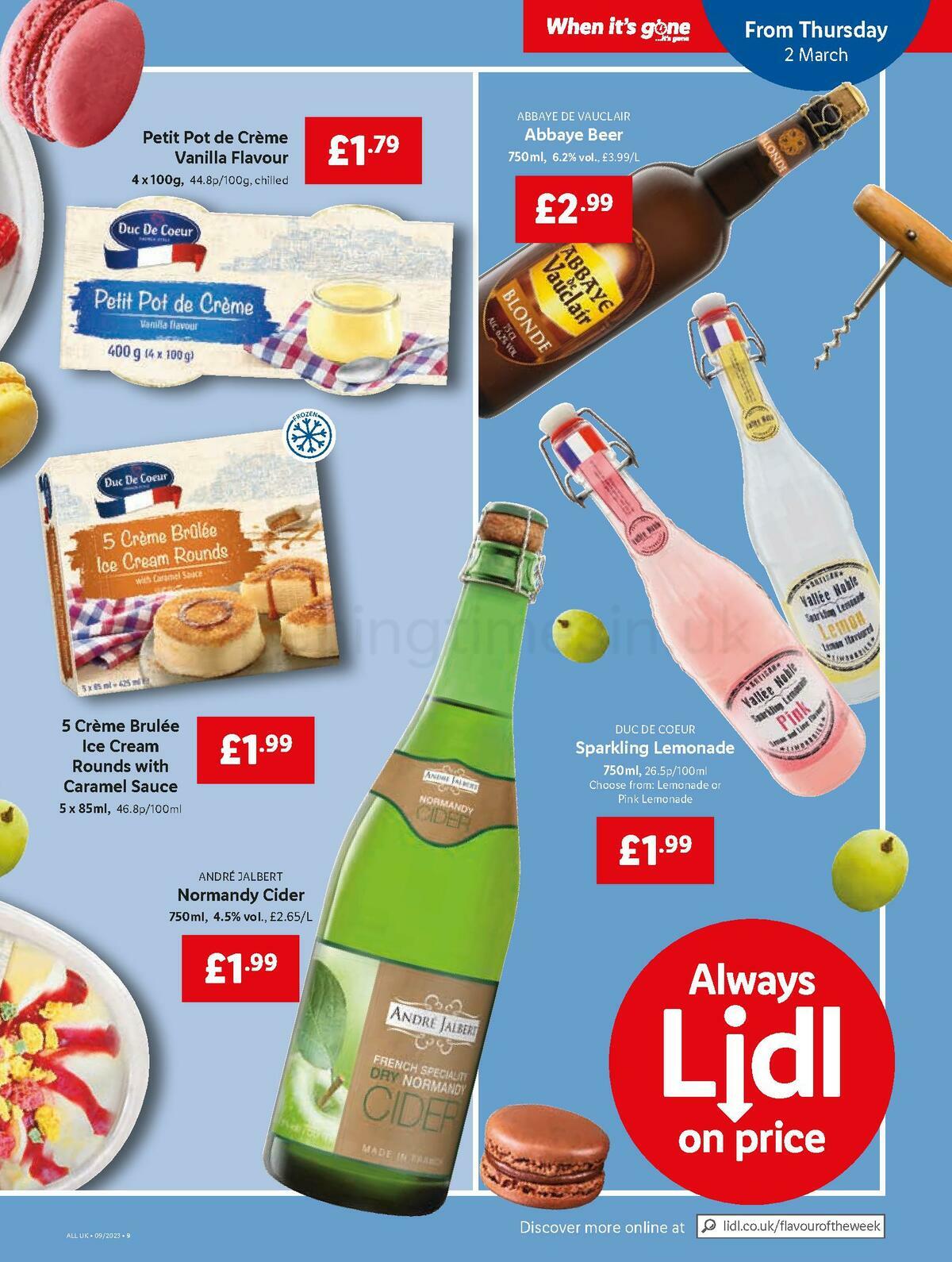 LIDL Offers from 2 March