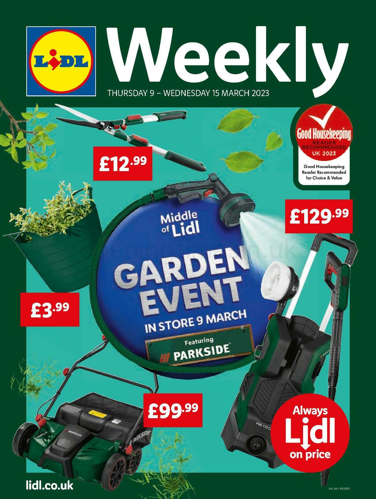 LIDL Offers from 9 March