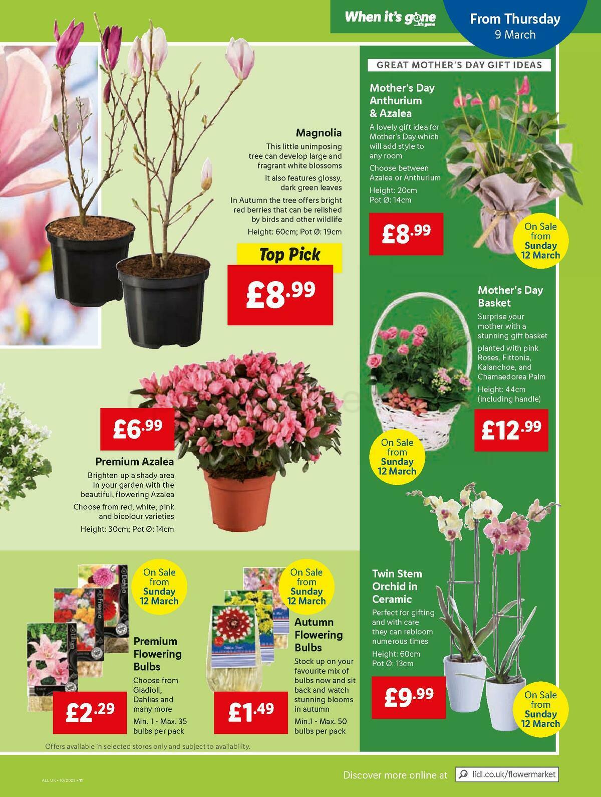 LIDL Offers from 9 March