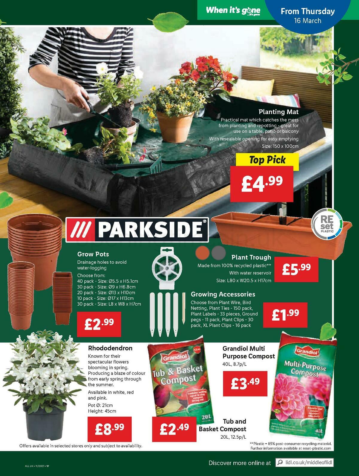 LIDL Offers from 16 March