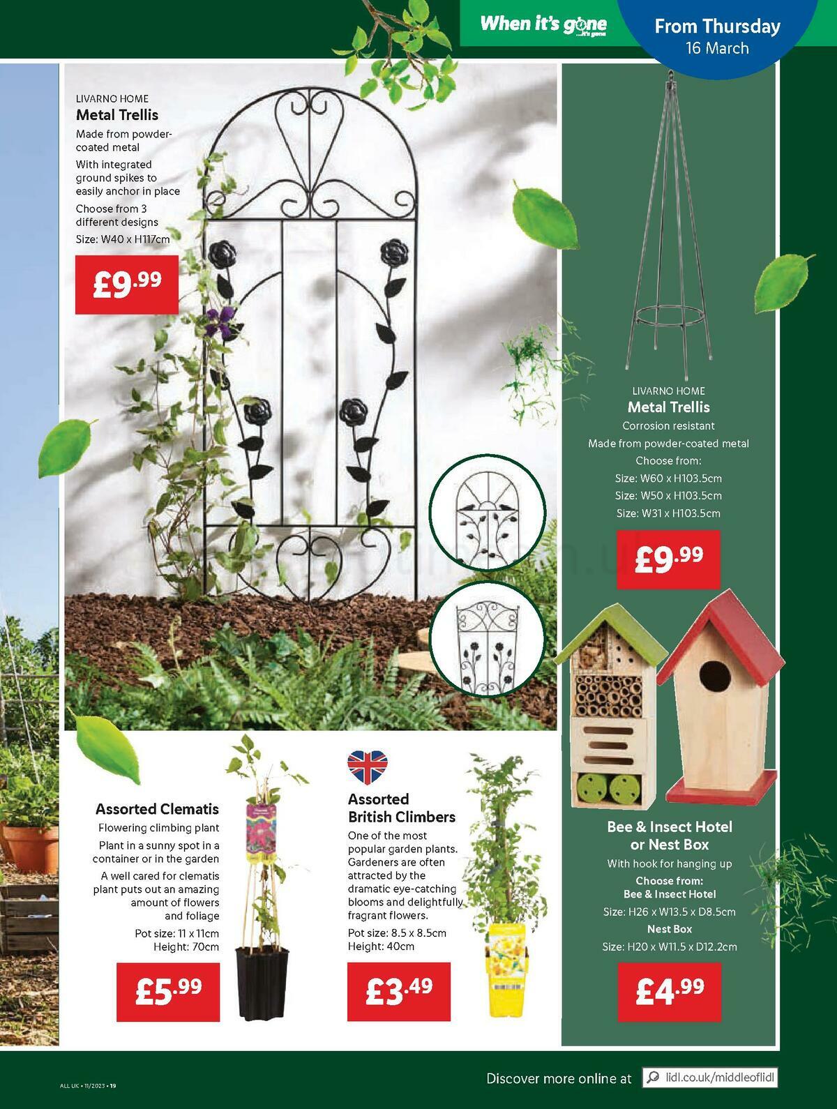 LIDL Offers from 16 March