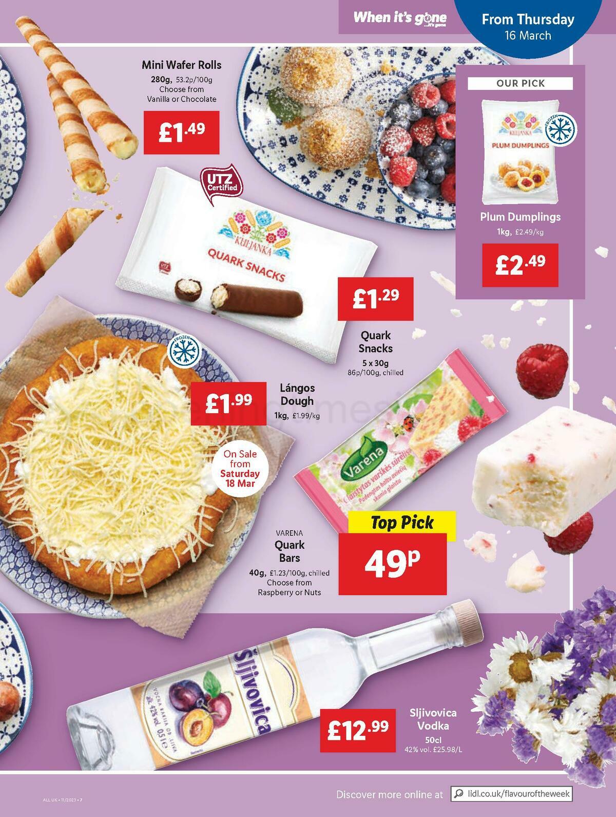 LIDL Offers from 16 March