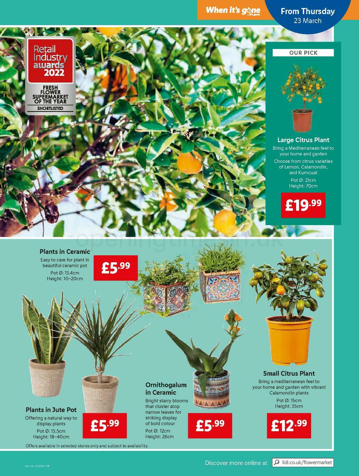 LIDL Offers from 23 March