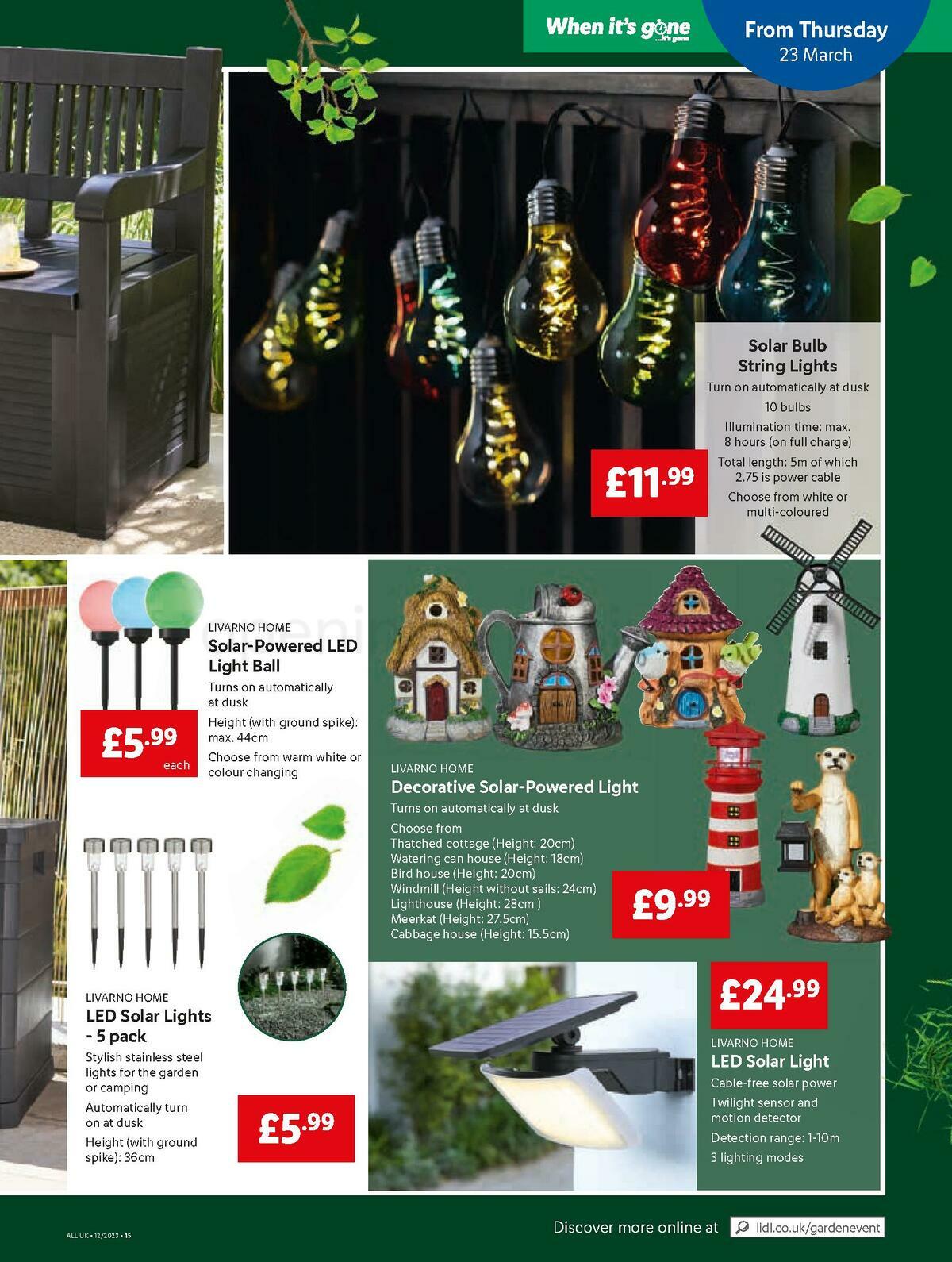 LIDL Offers from 23 March