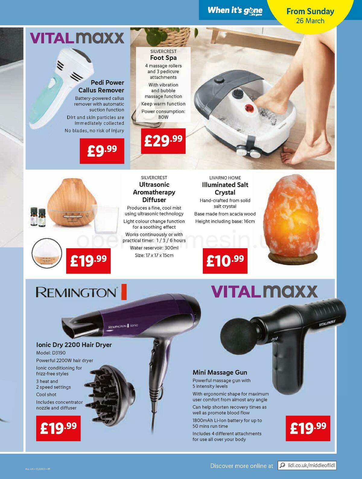 LIDL Offers from 23 March