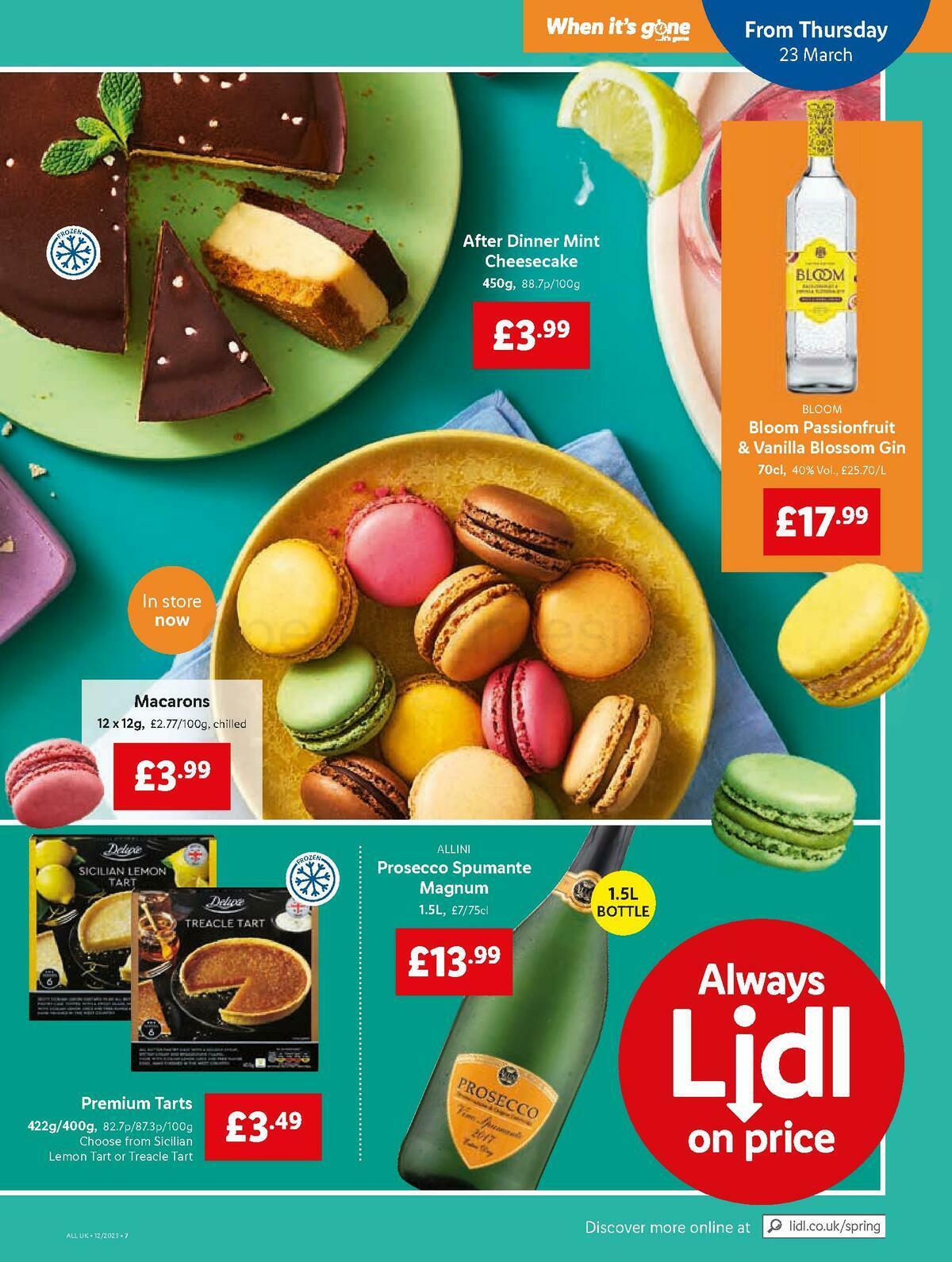 LIDL Offers from 23 March