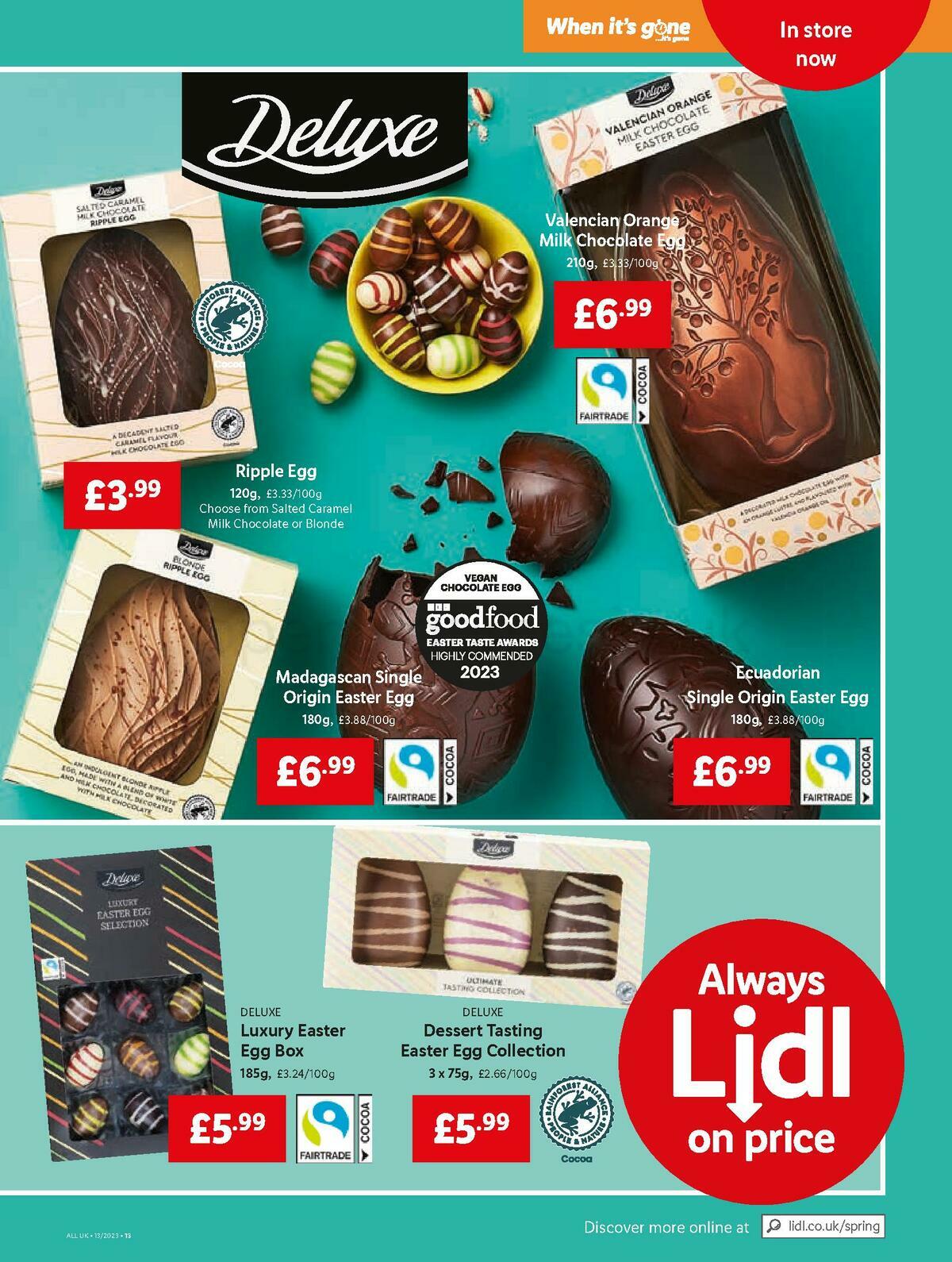 LIDL Offers from 30 March