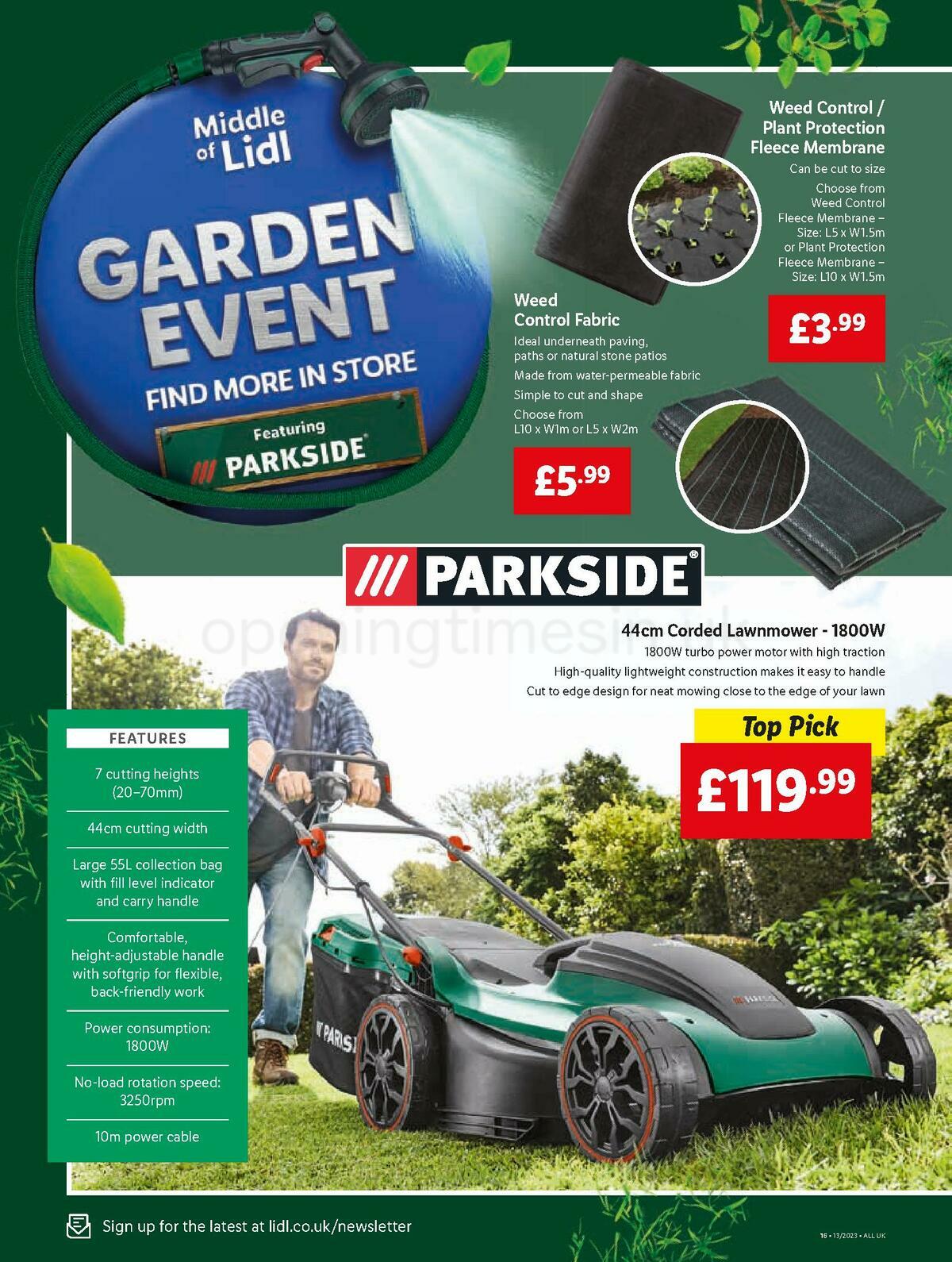 LIDL Offers from 30 March