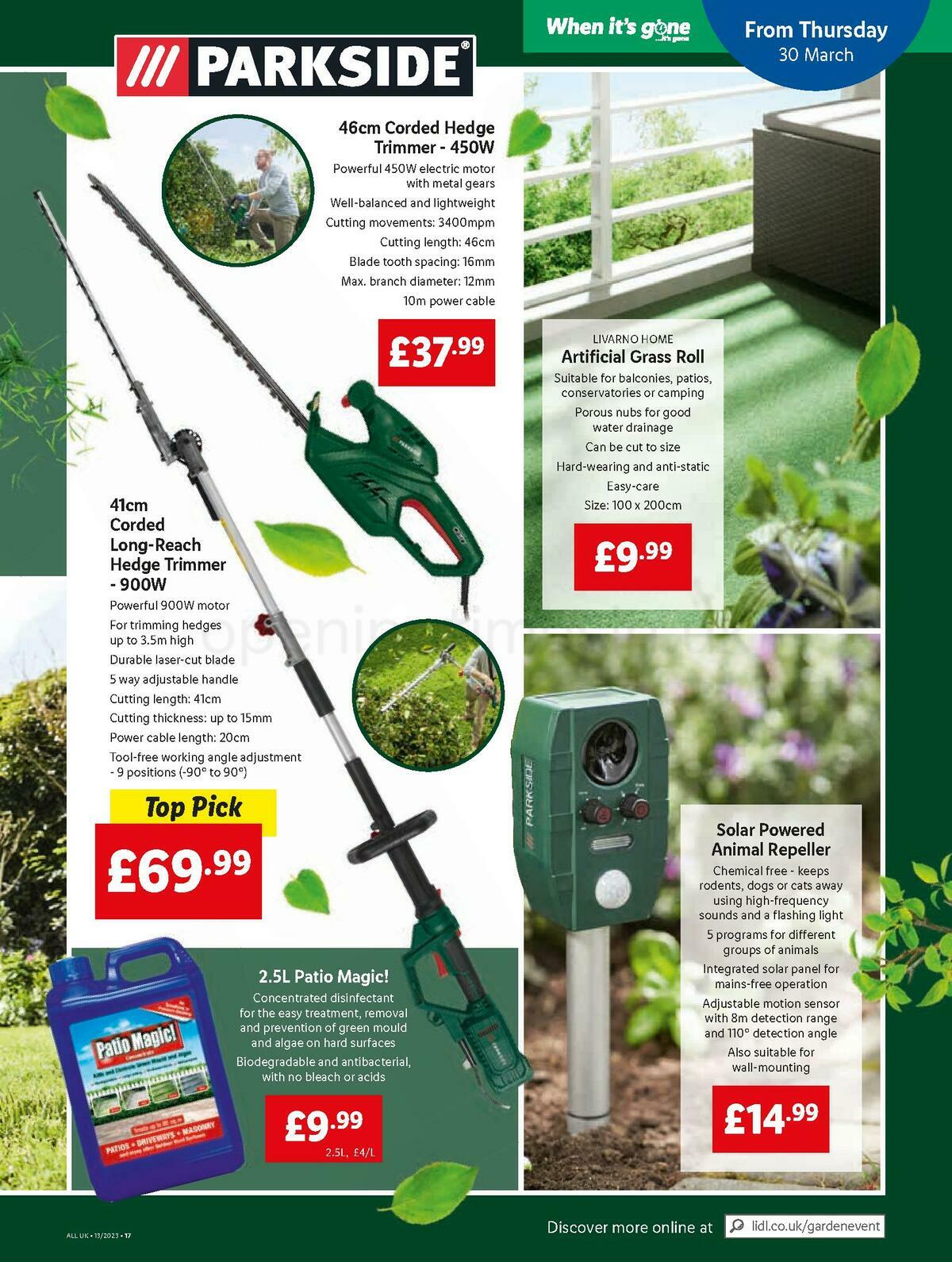 LIDL Offers from 30 March