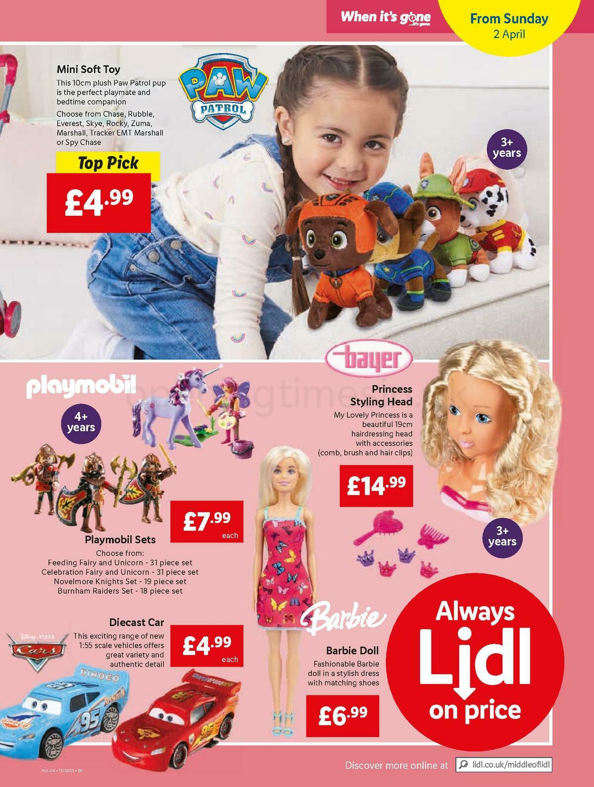 LIDL Offers from 30 March
