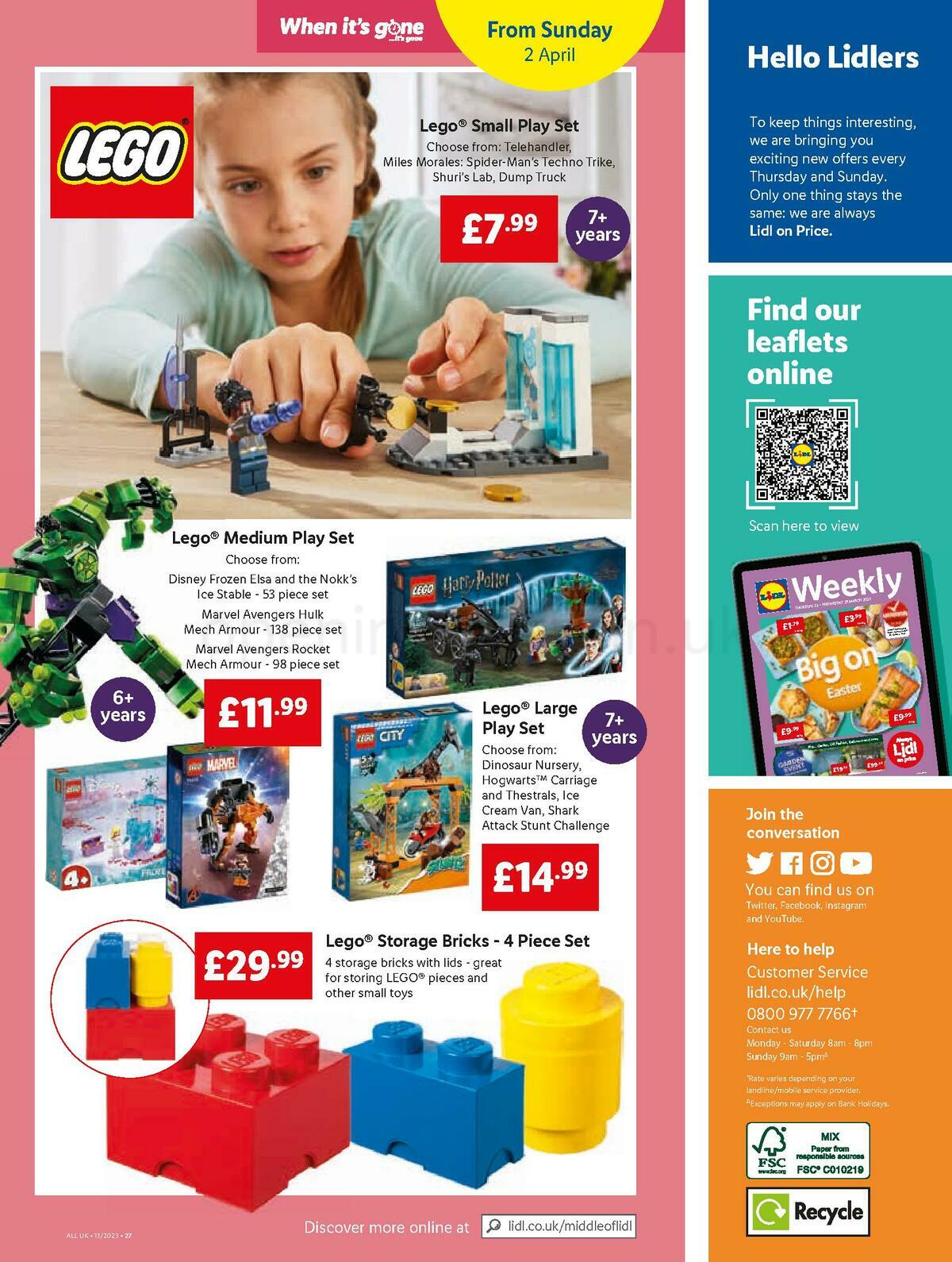 LIDL Offers from 30 March