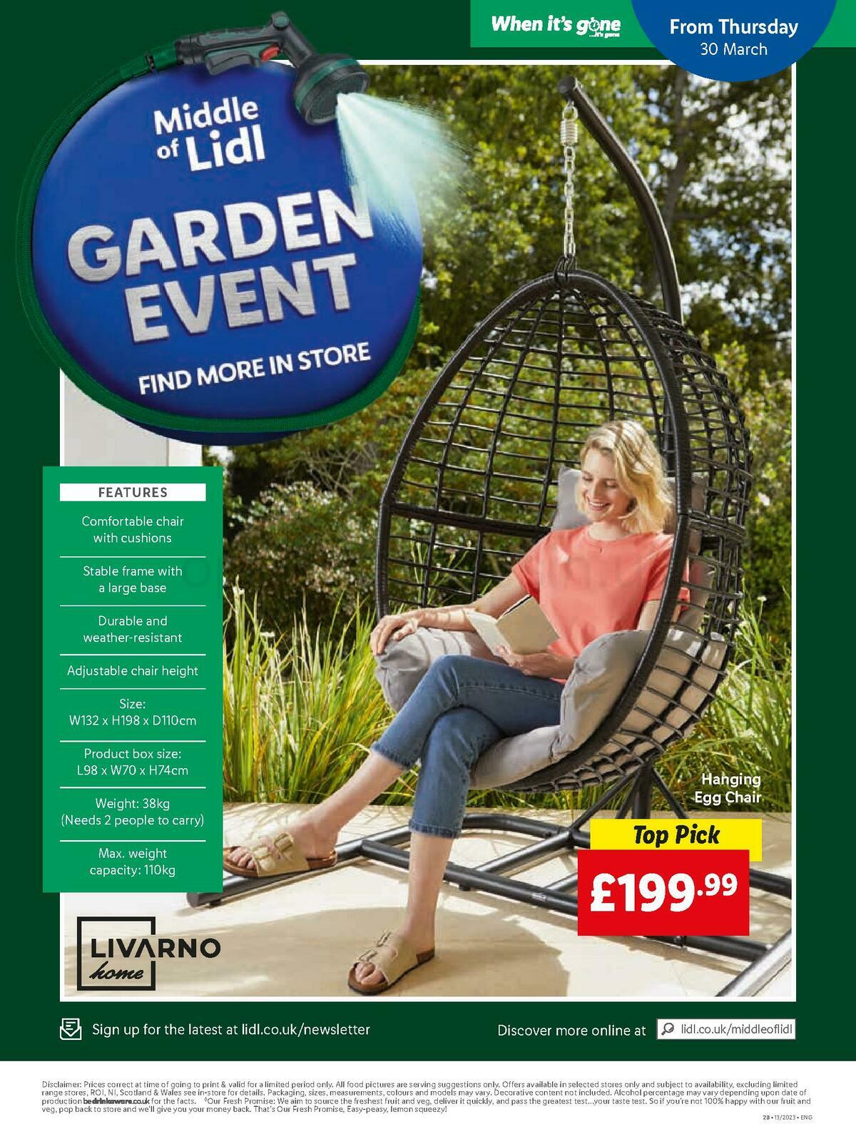 LIDL Offers from 30 March