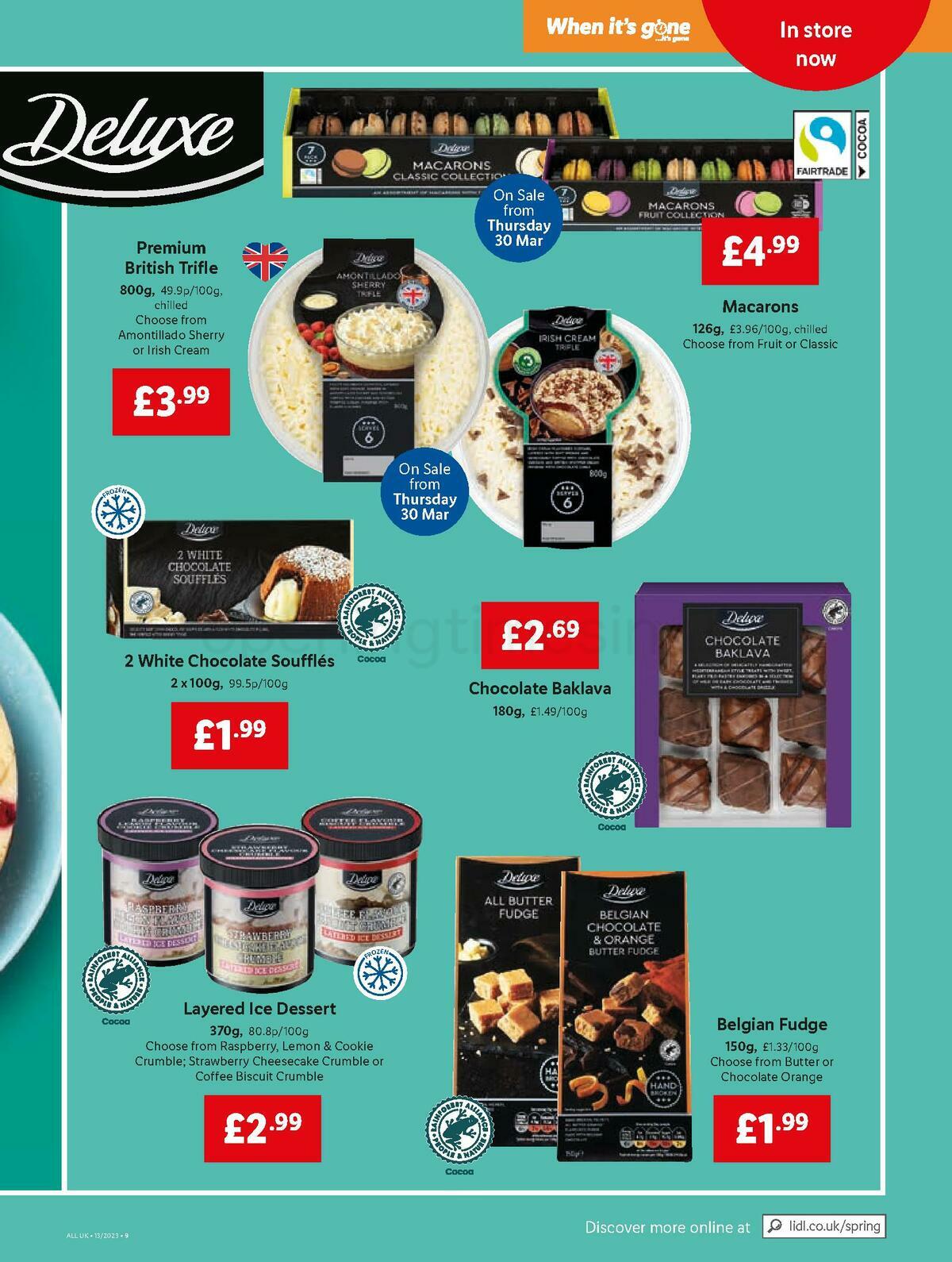 LIDL Offers from 30 March