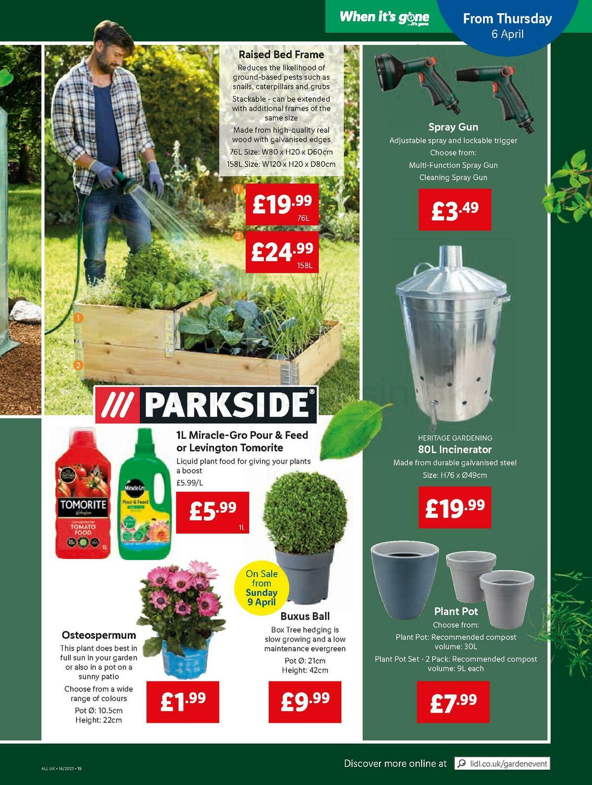 LIDL Offers from 6 April
