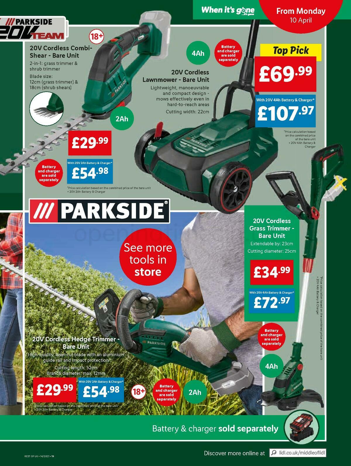 LIDL Offers from 6 April