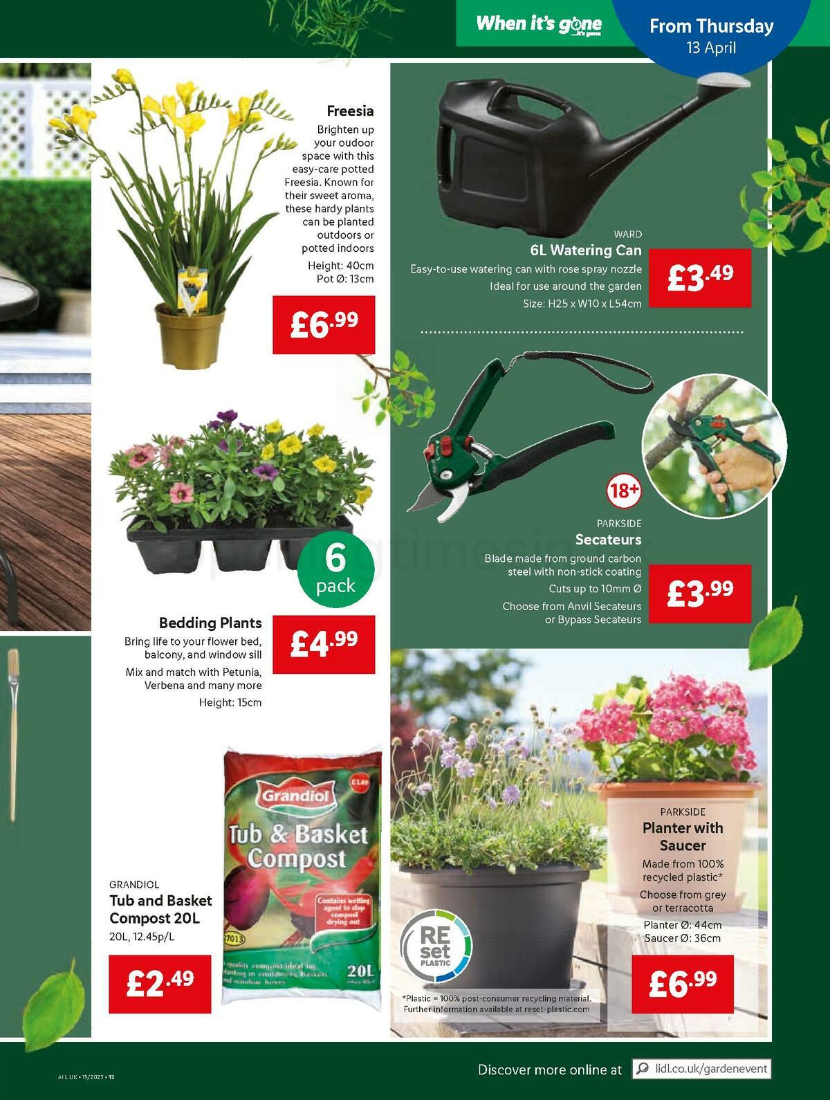 LIDL Offers from 13 April