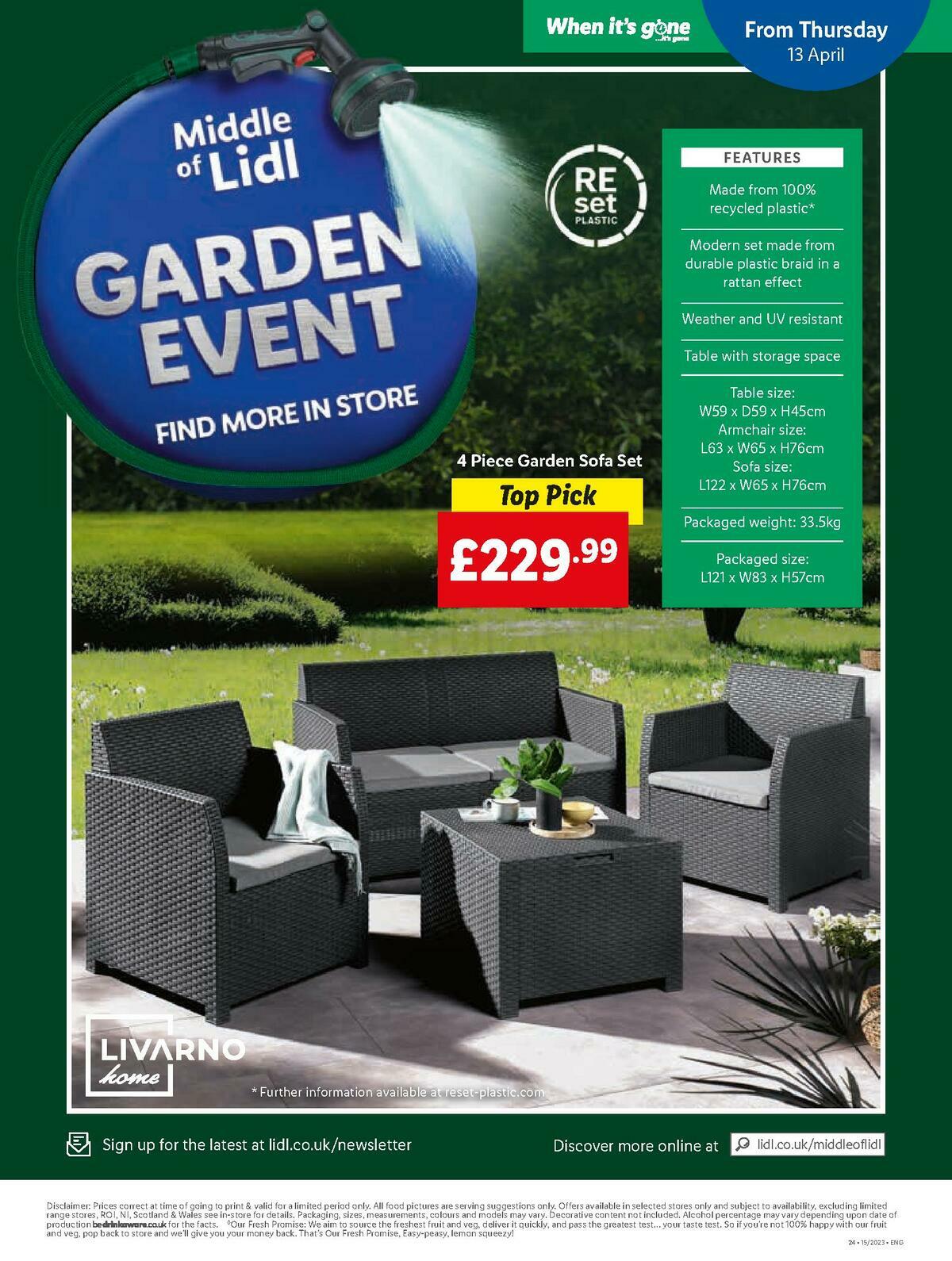 LIDL Offers from 13 April