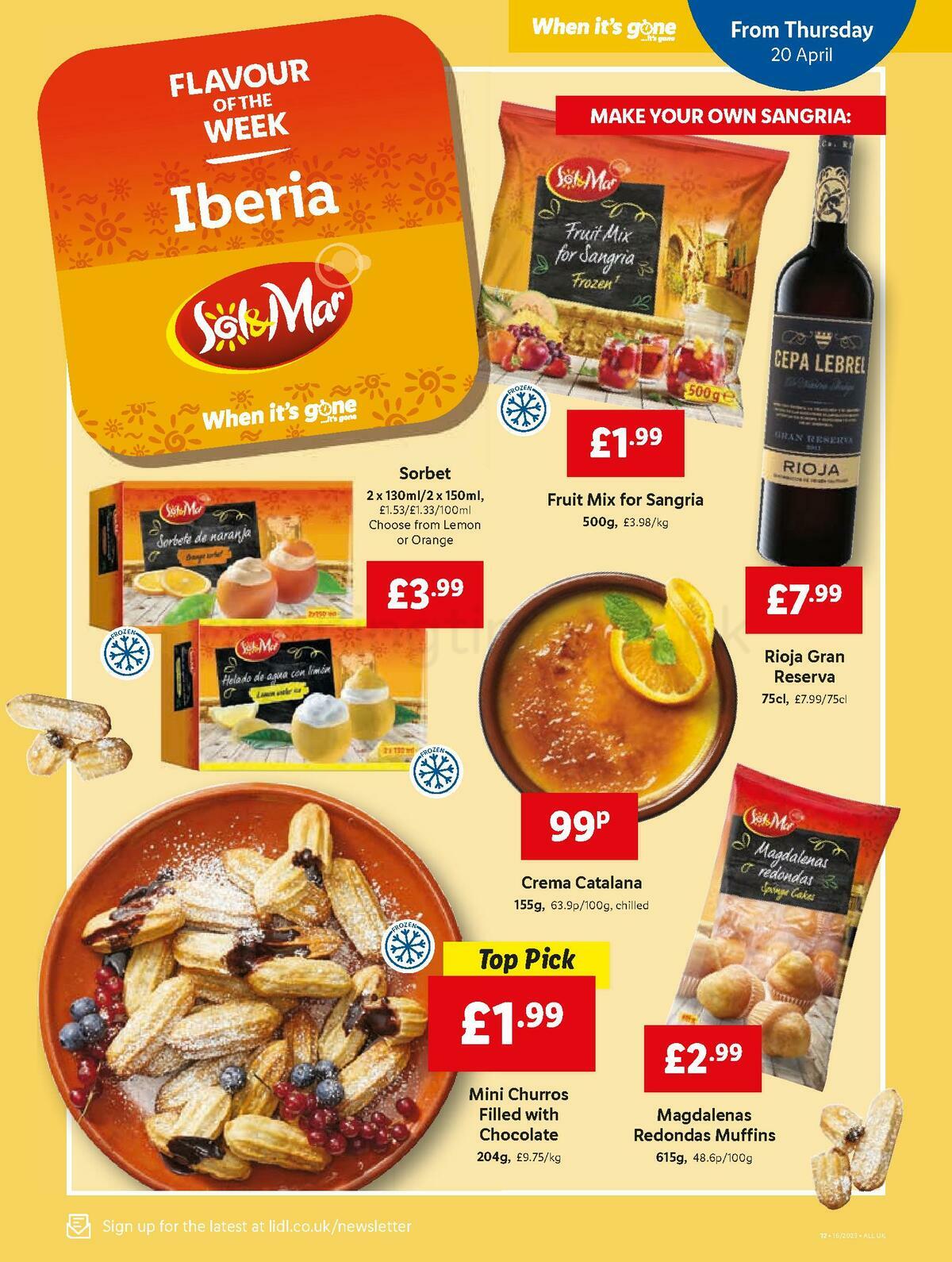 LIDL Offers from 20 April
