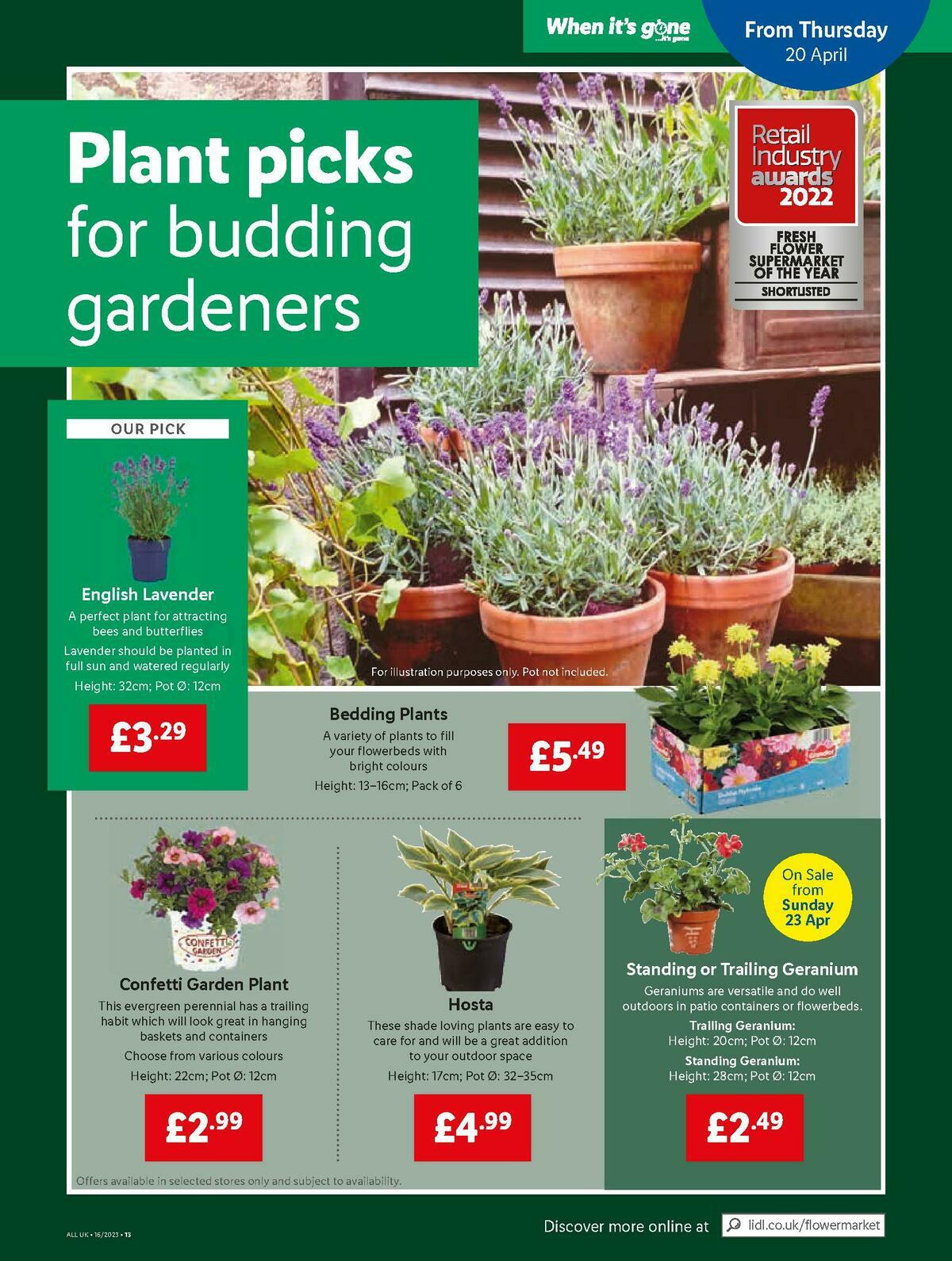 LIDL Offers from 20 April