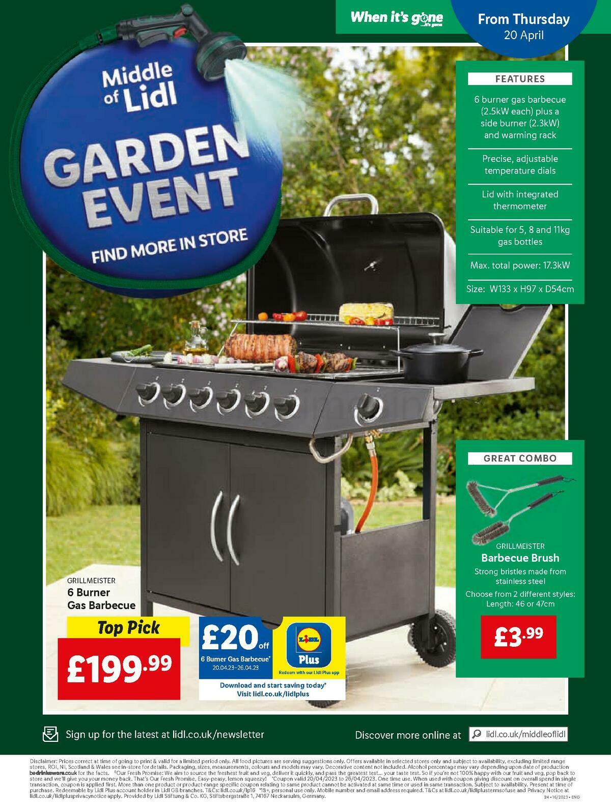 LIDL Offers from 20 April