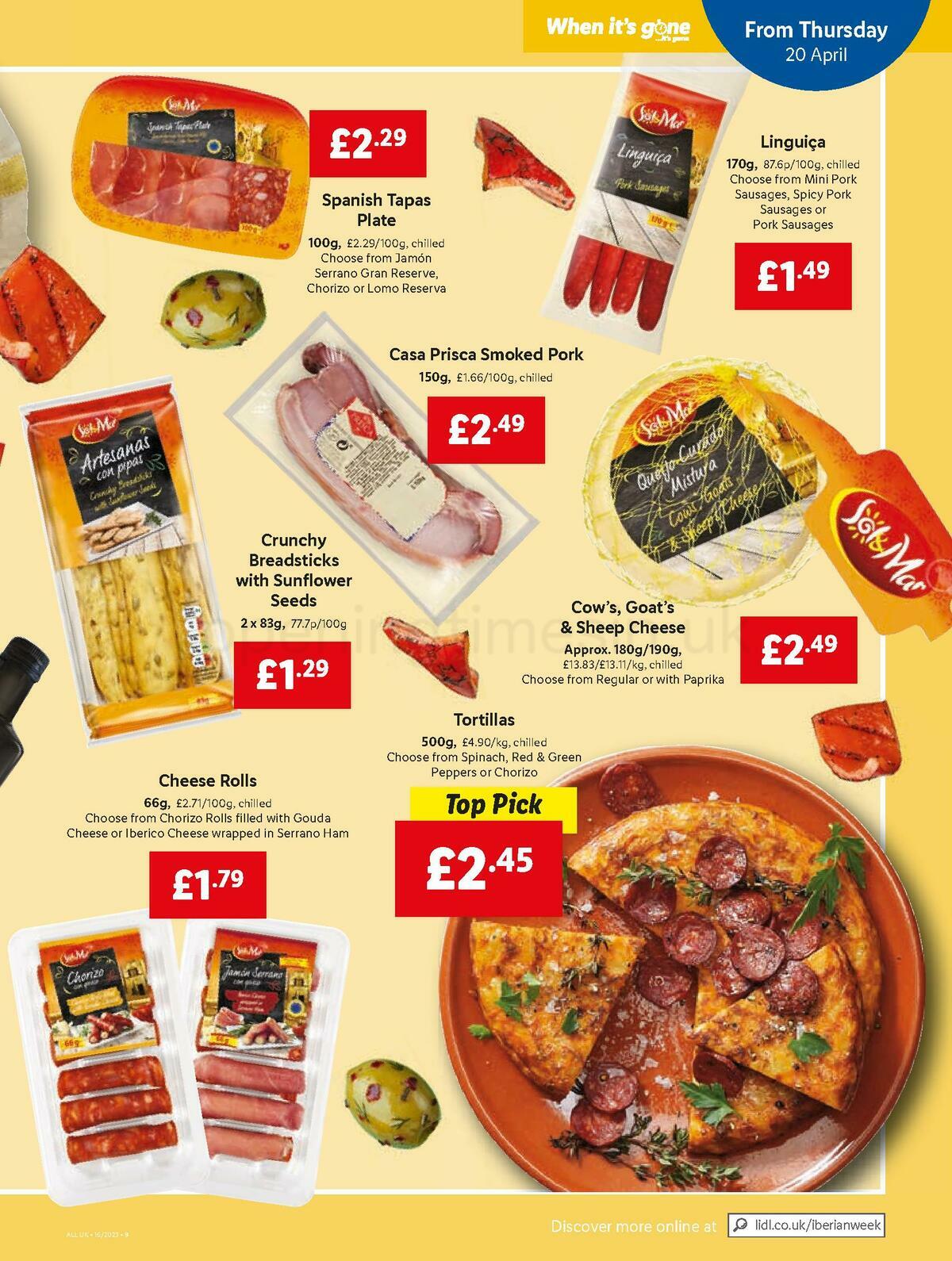LIDL Offers from 20 April