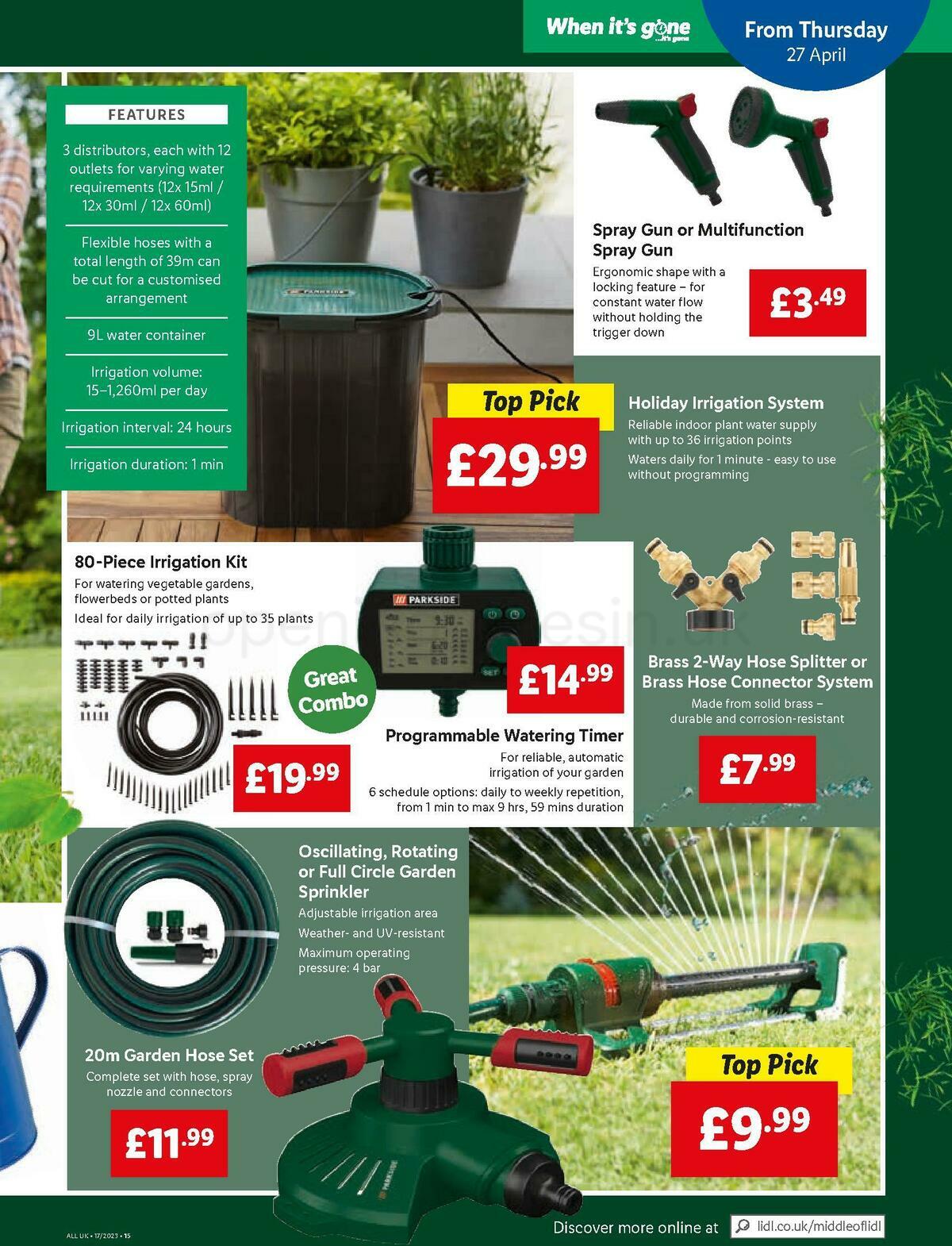 LIDL Offers from 27 April