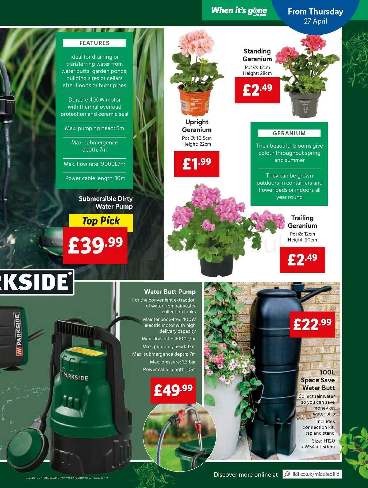 LIDL Offers from 27 April