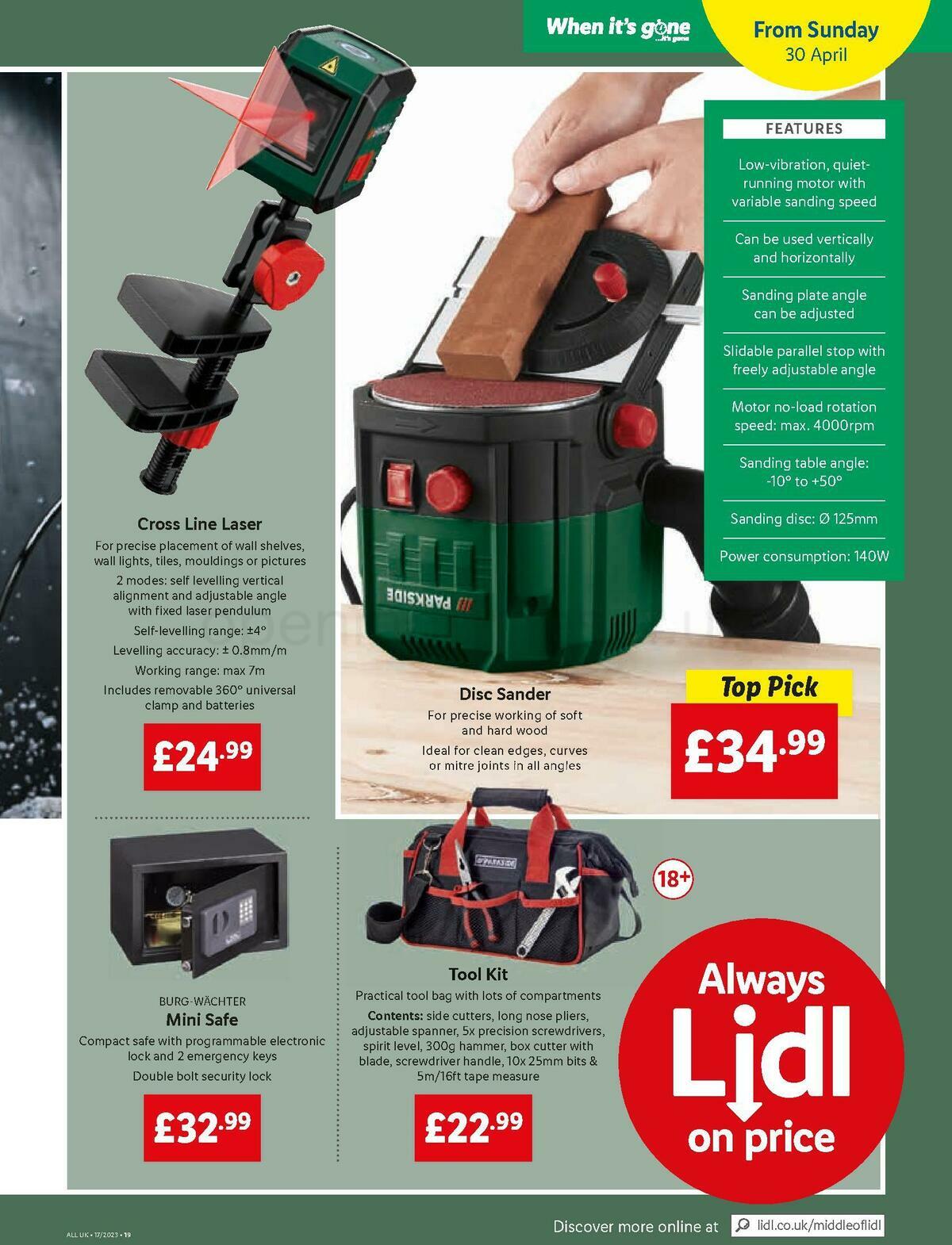 LIDL Offers from 27 April