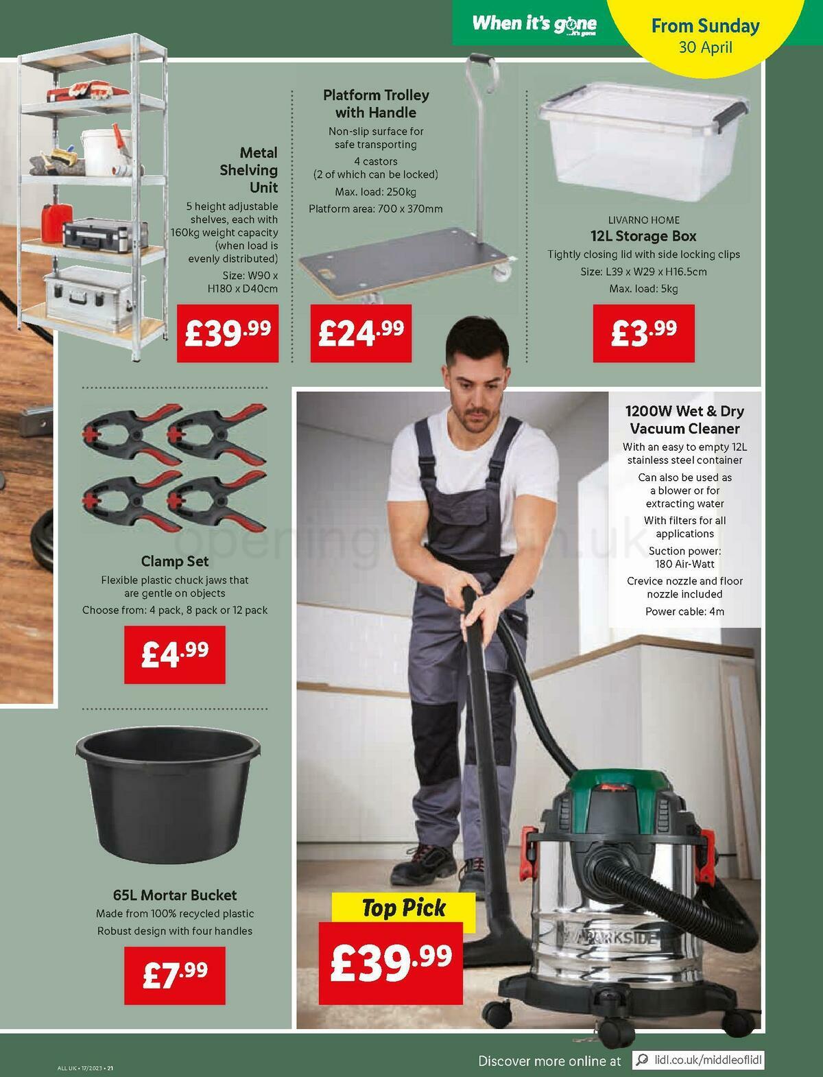 LIDL Offers from 27 April