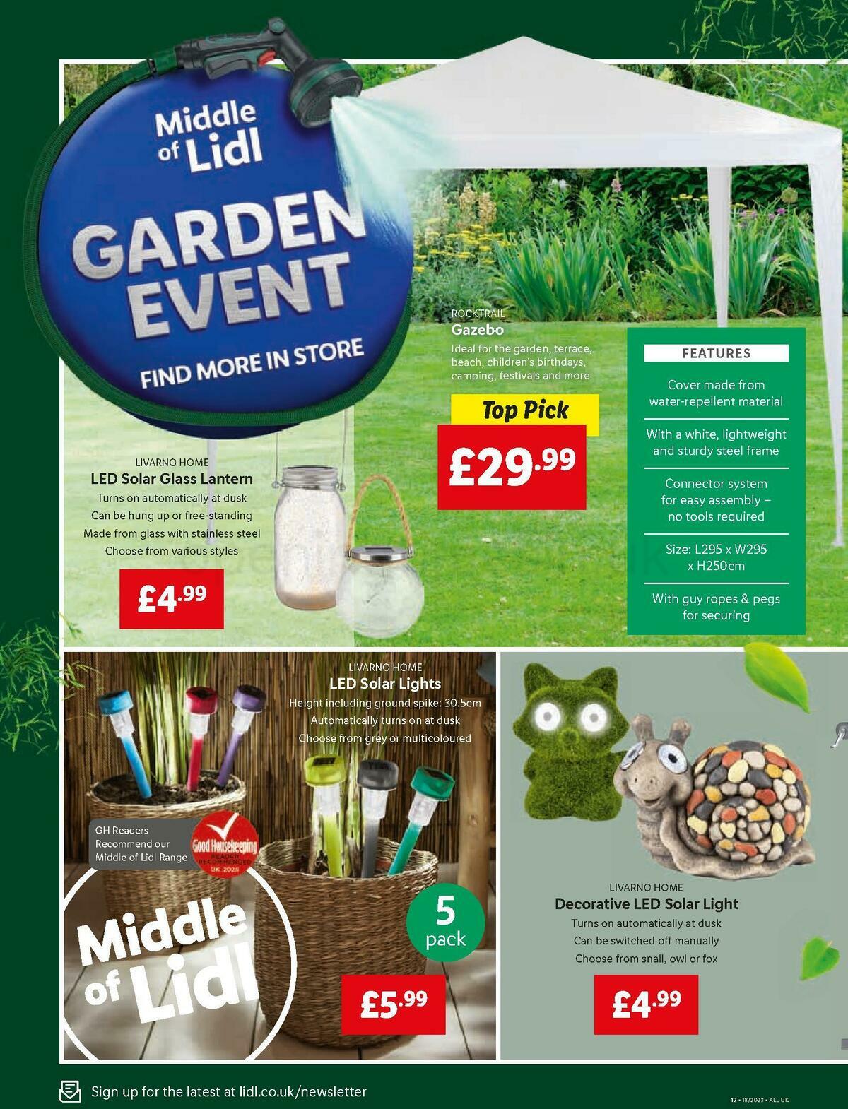 LIDL Offers from 4 May