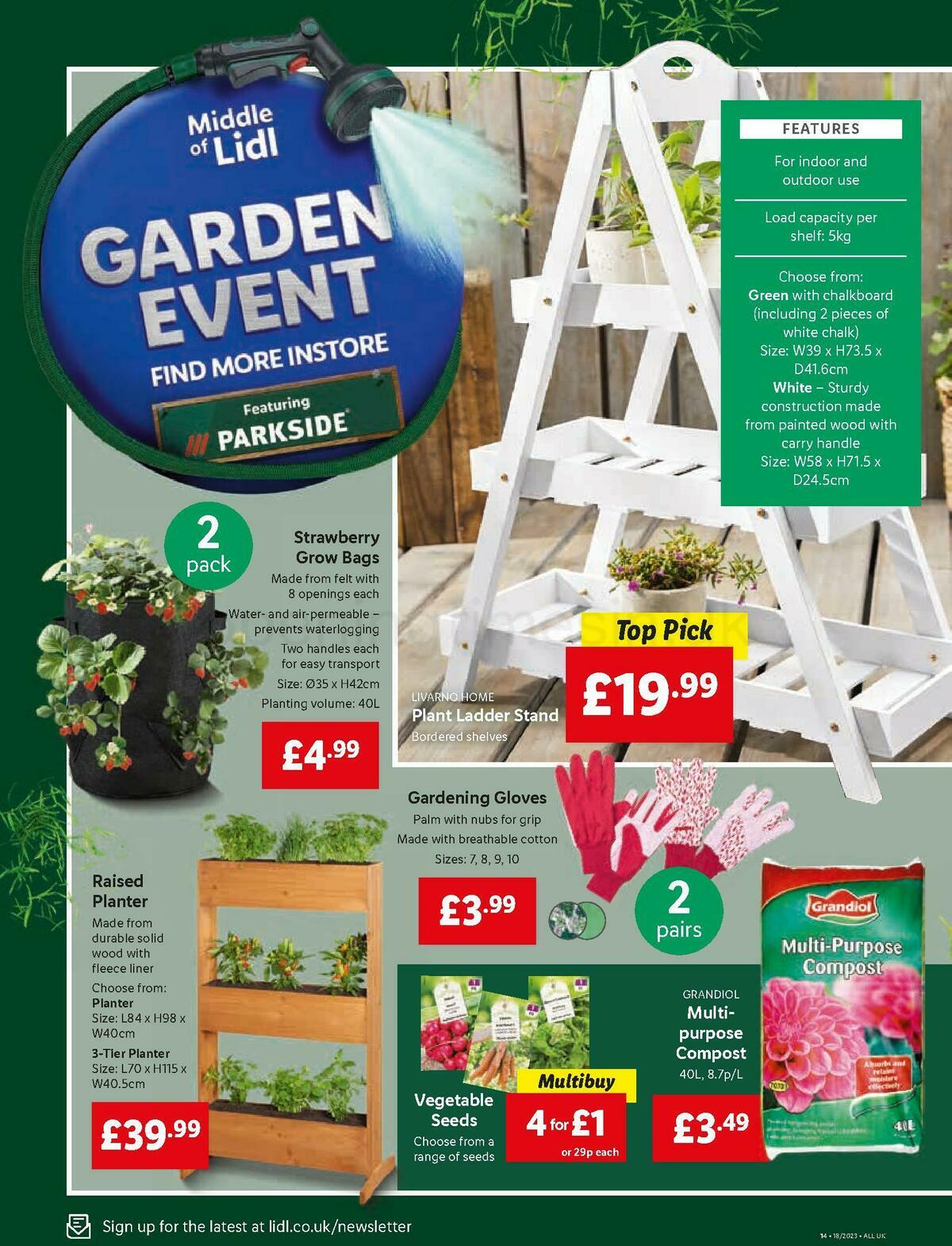 LIDL Offers from 4 May