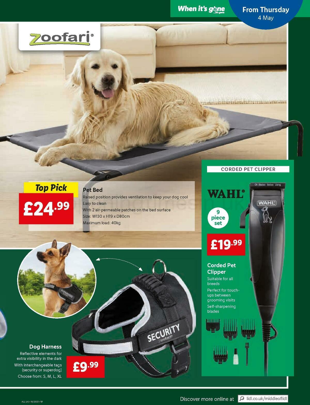 LIDL Offers from 4 May