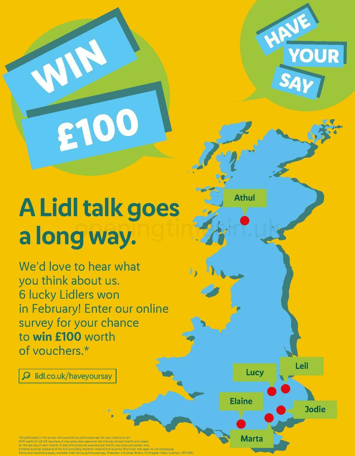 LIDL Offers from 4 May