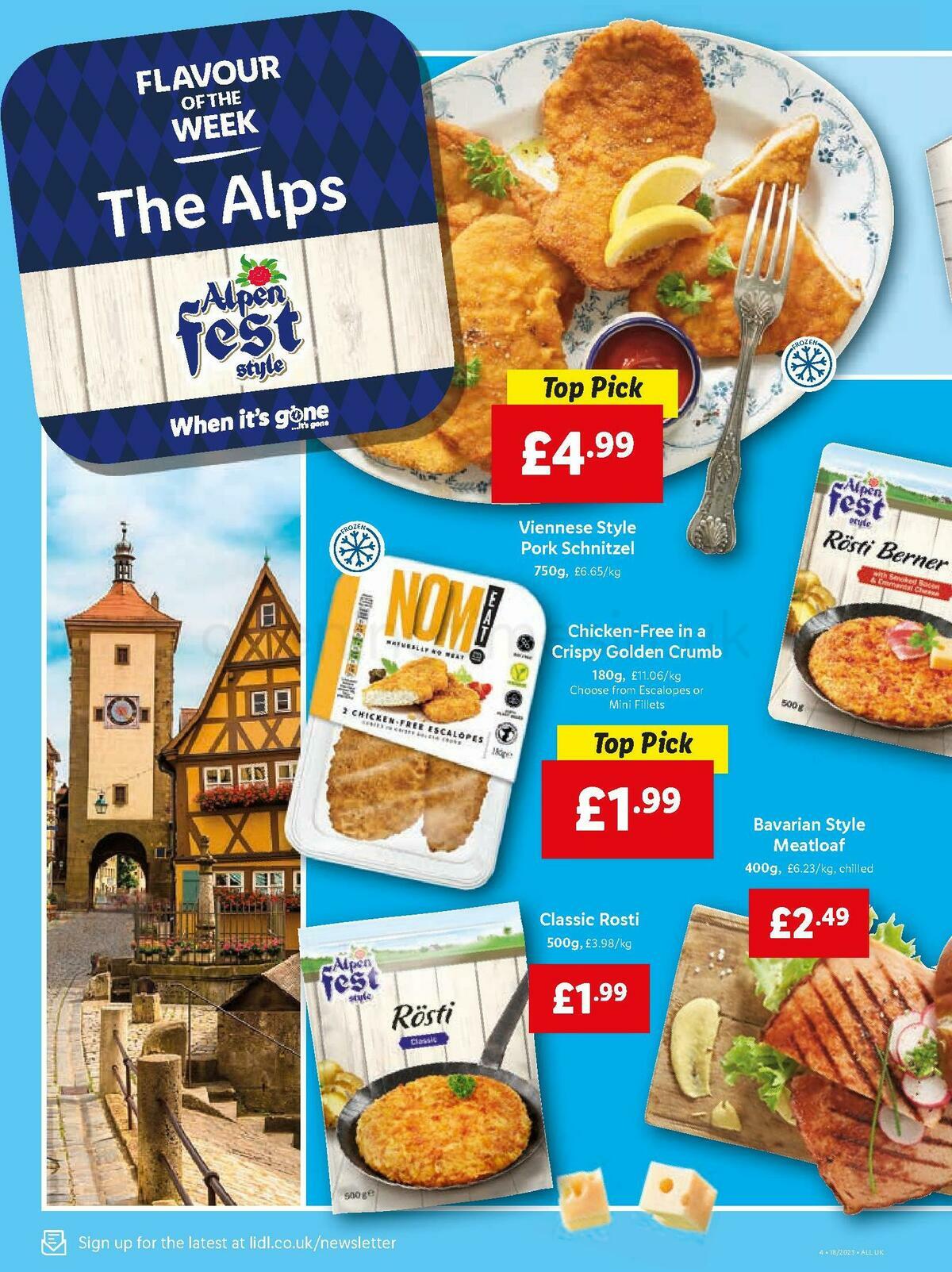 LIDL Offers from 4 May