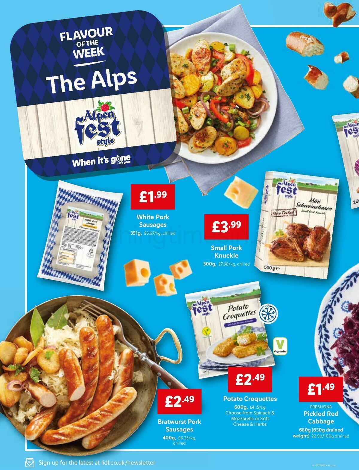LIDL Offers from 4 May